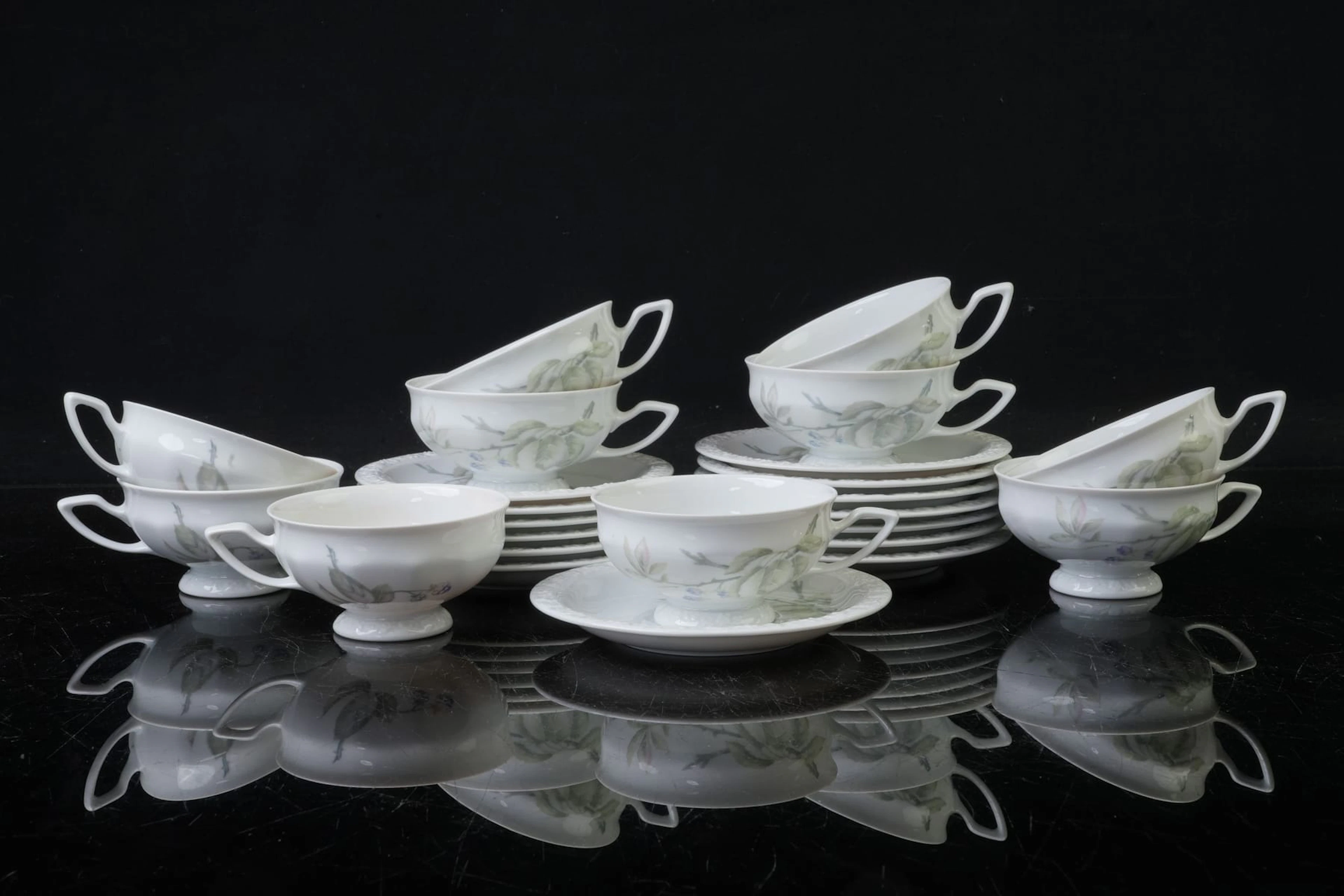 TEGODS, 10 st, "Maria björnbär", Rosenthal