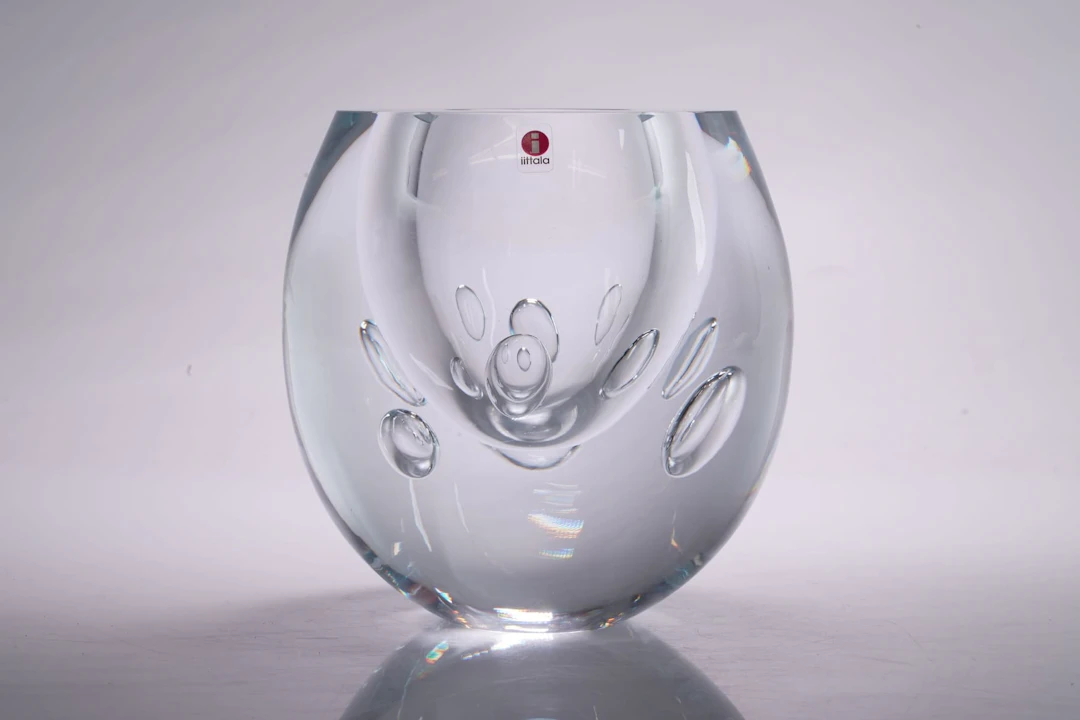 TIMO SARPANEVA (1926-2006), glasskulptur, "Claritas", Iittala, 2006