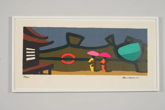 LARS NORRMAN (1915-1979), färgserigrafi