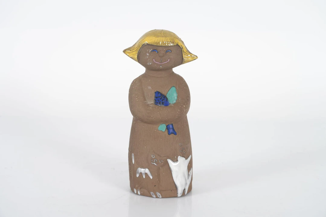 MARI SIMMULSON (1911-2000), figurin, "Gina", stengods, Upsala Ekeby.