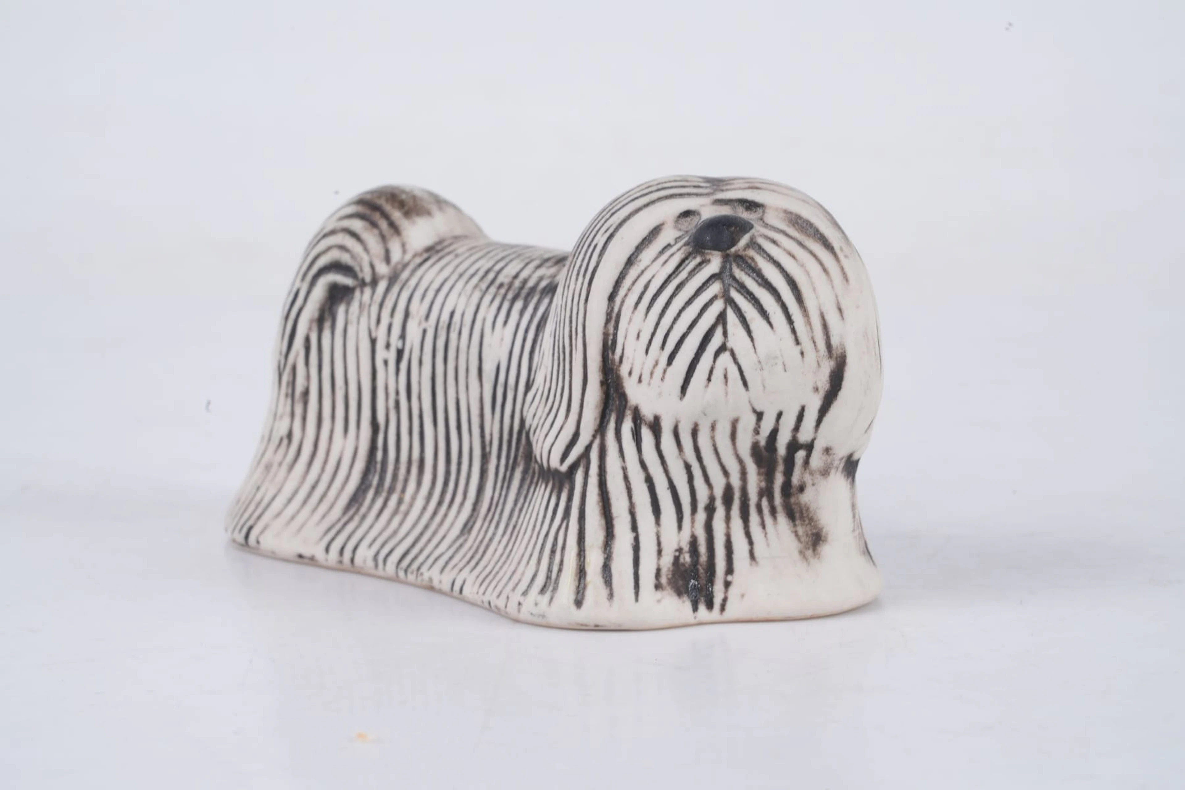 LISA LARSON (1931-2024), figurin, "Skyeterrier", ur serien Kennel, Gustavsberg