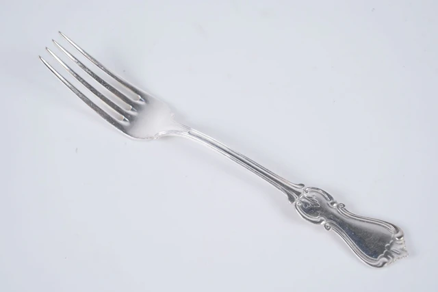 BORDSGAFFLAR, 12 st, silver, "Olga", GAB, 1952-1964, ca 496,90 g