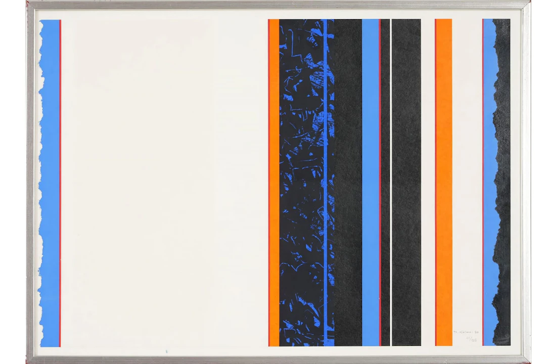 NILS KÖLARE (1930-2007), färgserigrafi