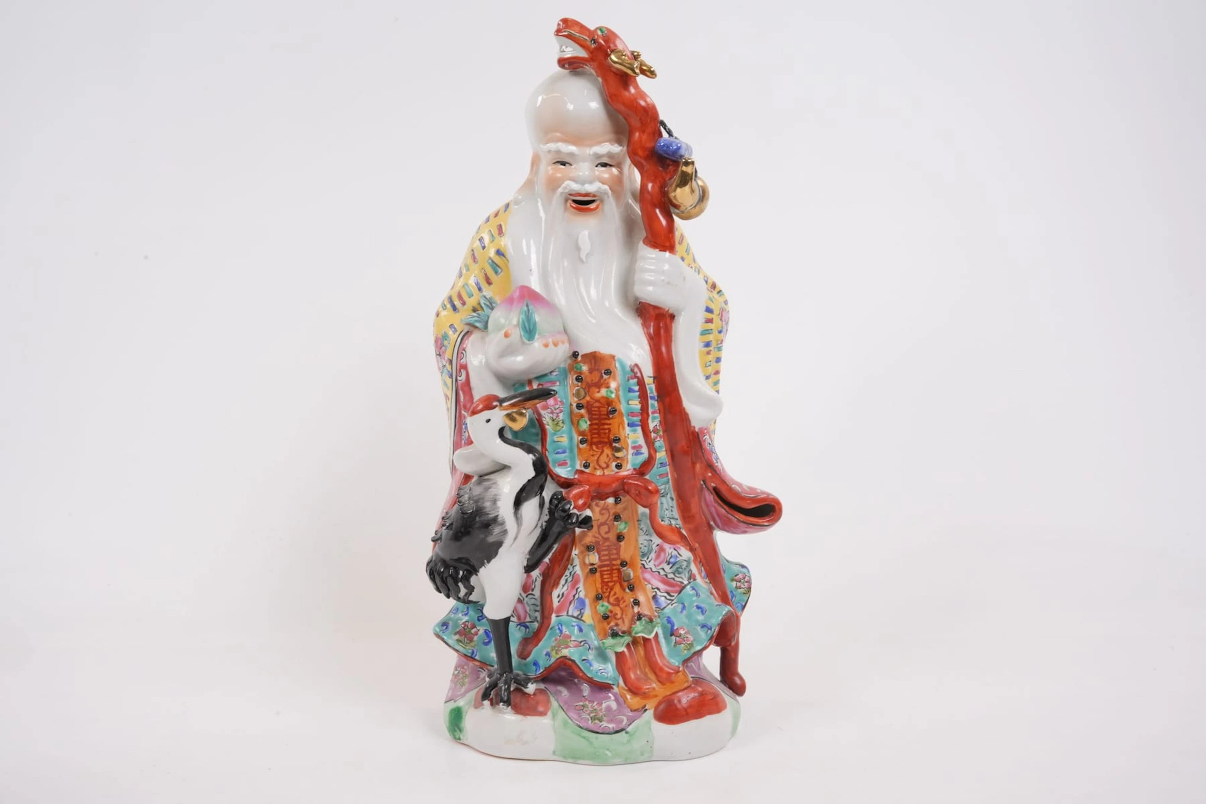 GOLVFIGURIN, porslin, Kina, 2000-tal