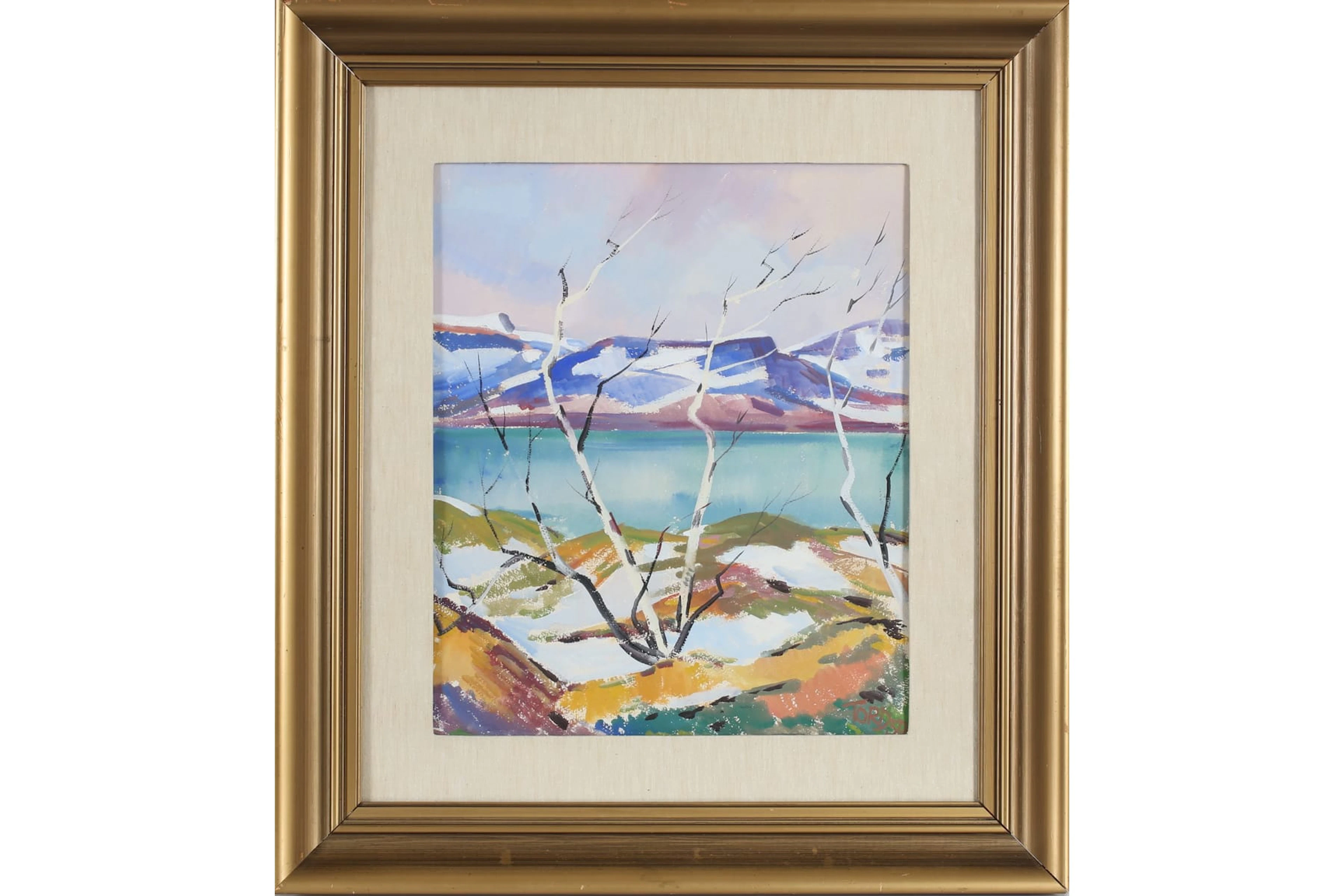 TORD LEANDER ENGSTRÖM (1914-1985), gouache på papper