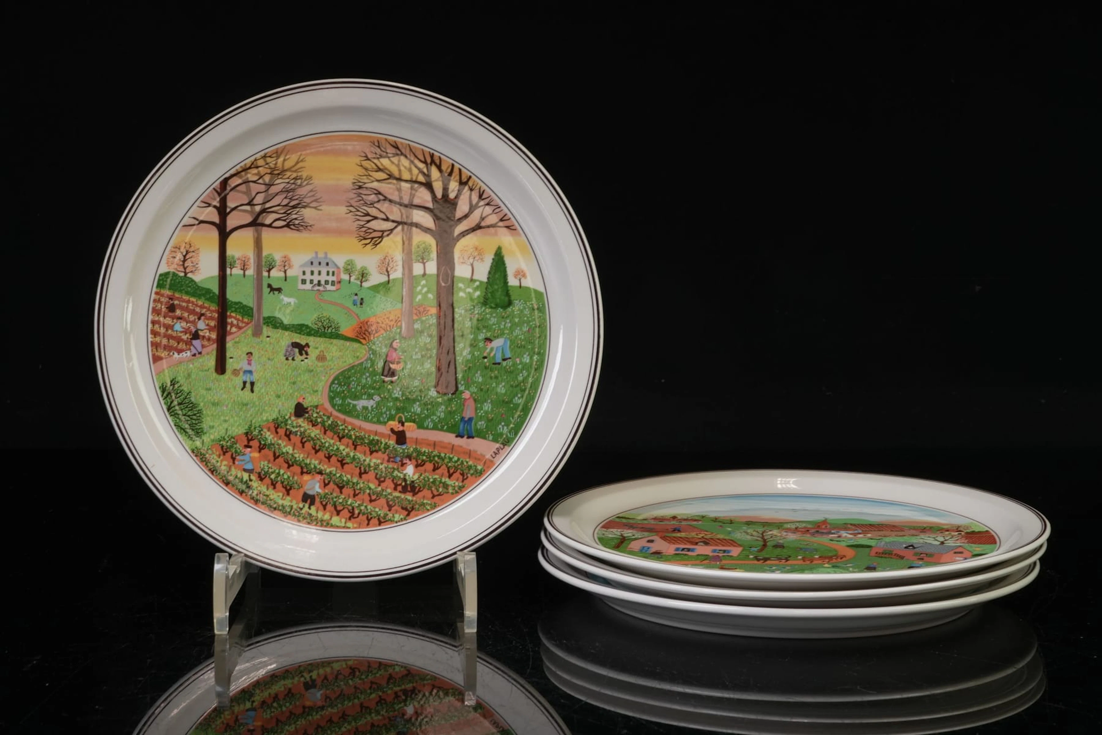 MATTALLRIKAR, 4 st, " Le quatre saisons", Gerard Laplau, Villeroy