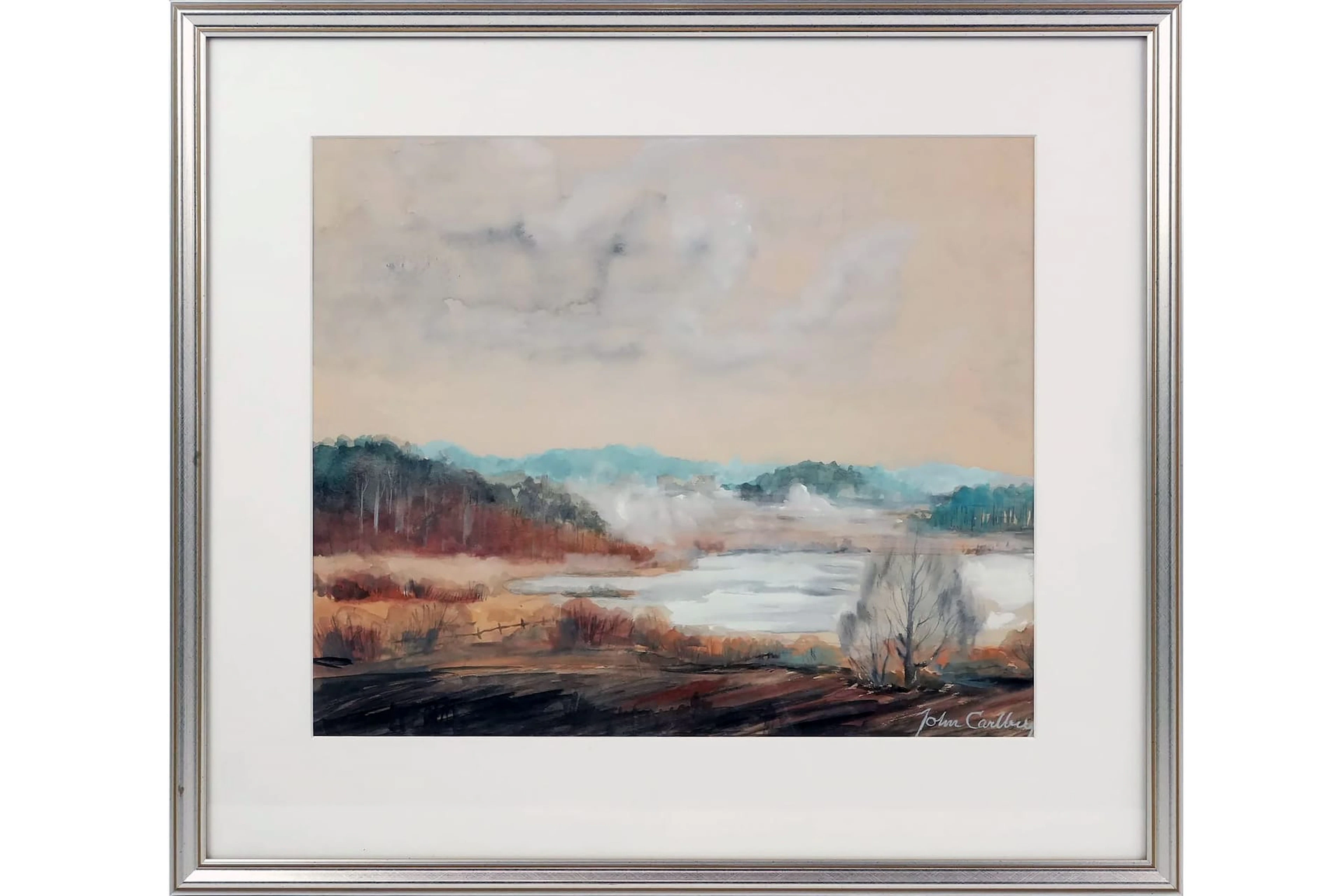 JOHN CARLBERG (1904-1985), akvarell