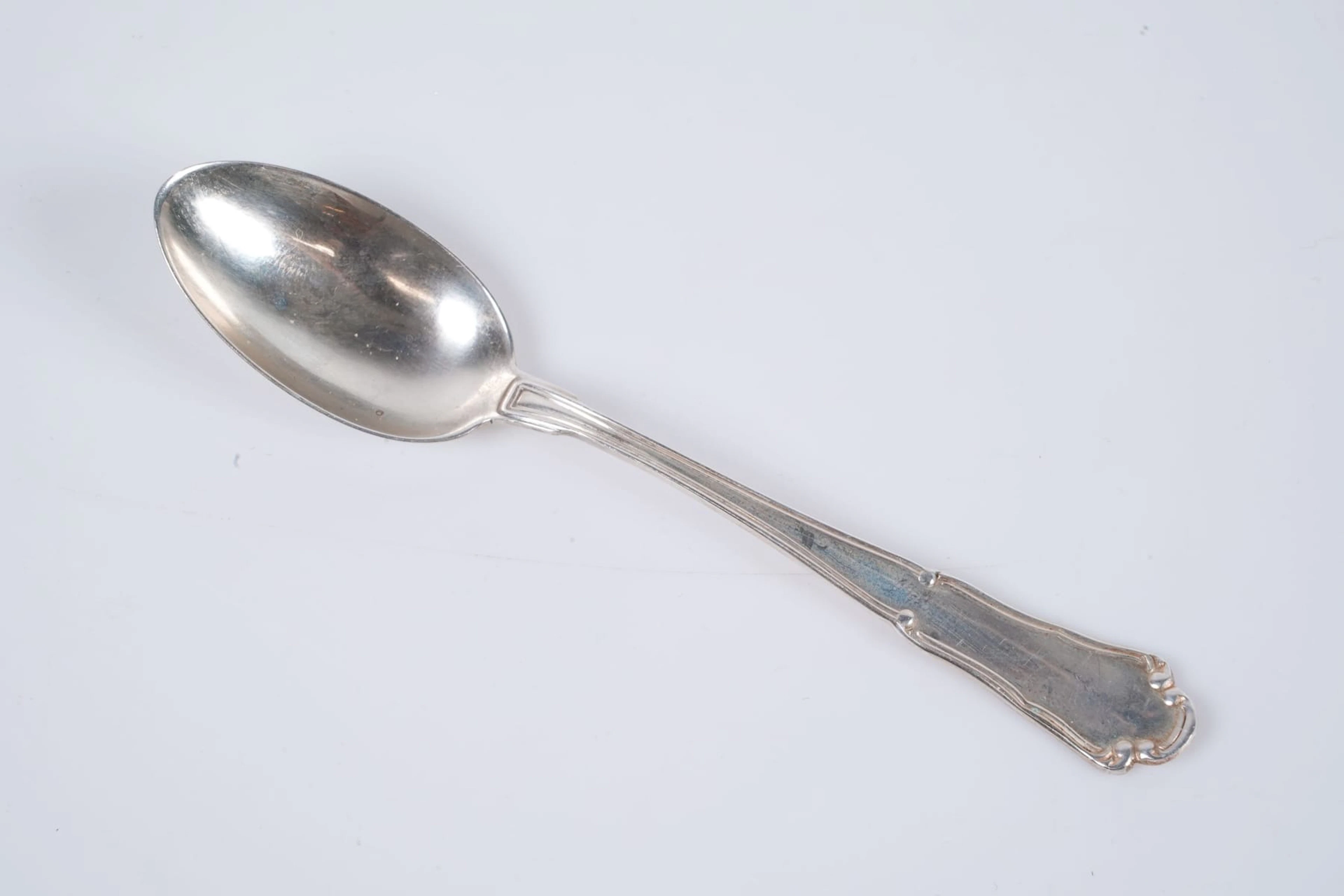 KAFFESKEDAR, 12 st, underhaltigt silver 800/100, ca 95,24 g