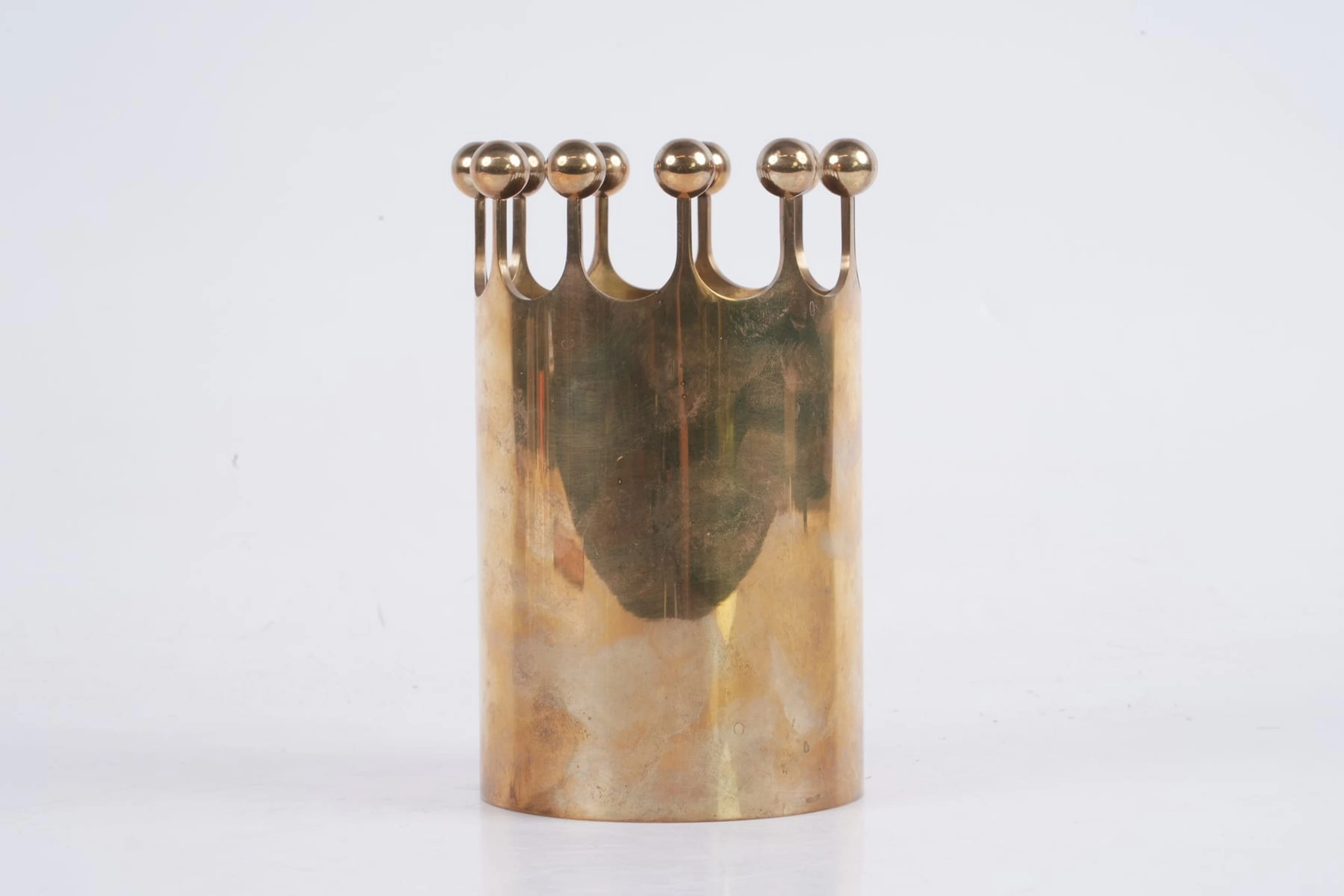 PIERRE FORSSELL (1925-2004), kulvas, Skultuna Bruk, 1986