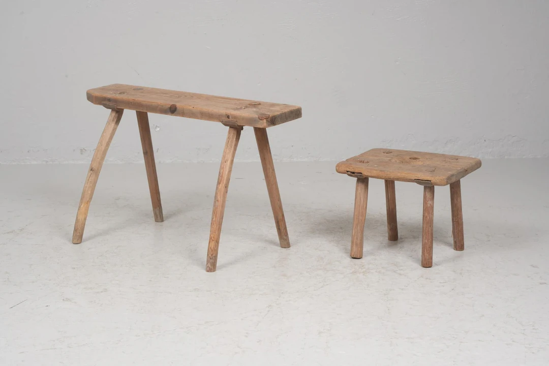 PALLAR, 2 st, furu, allmoge
