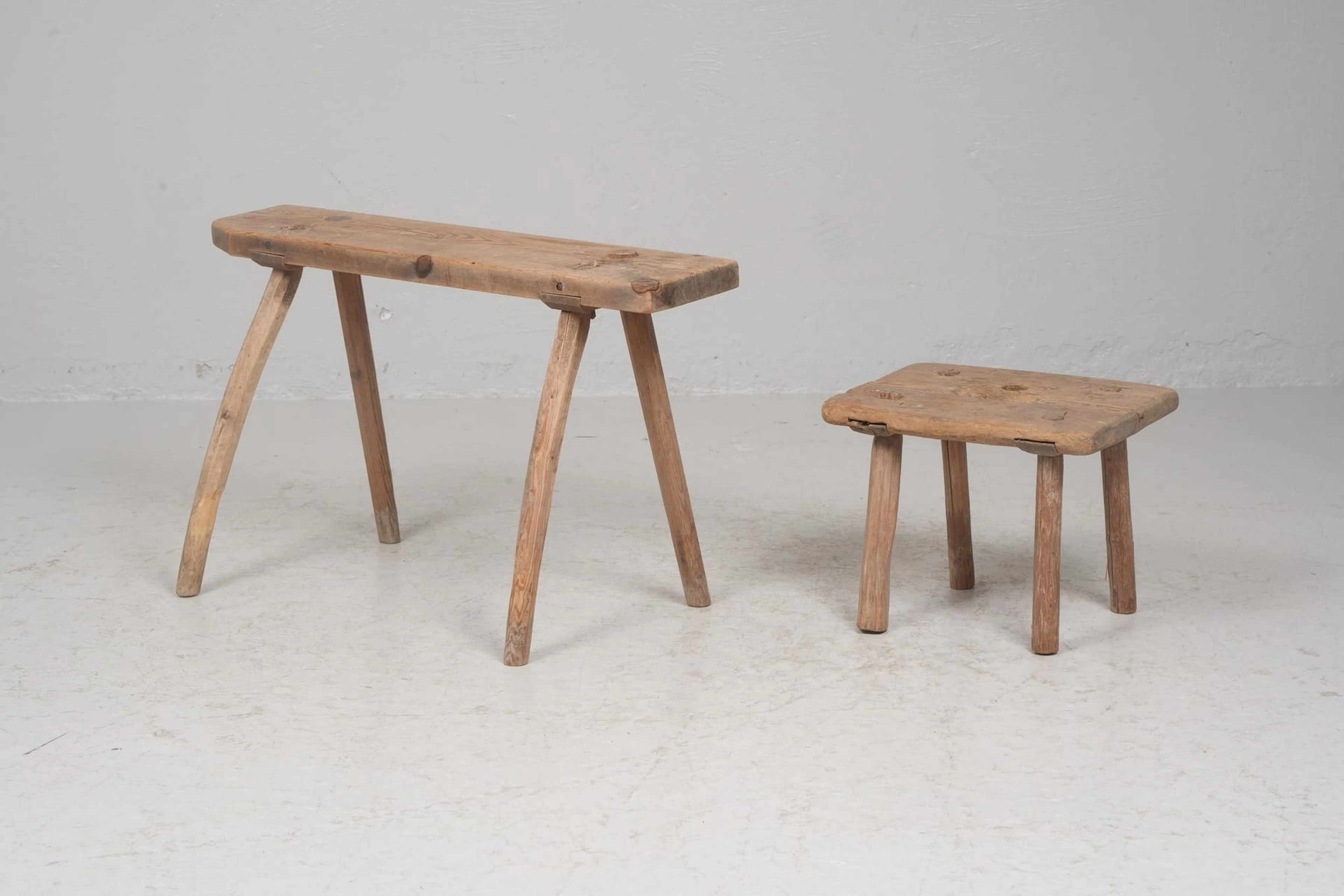 PALLAR, 2 st, furu, allmoge