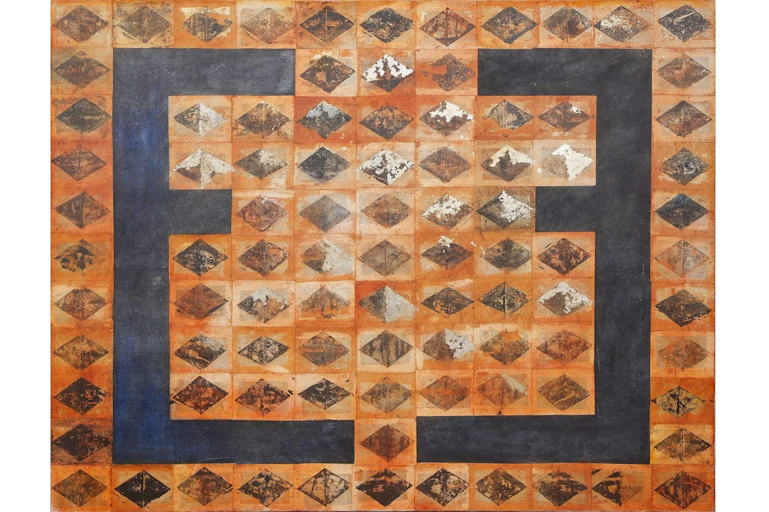 NILS GUNNAR ZANDER (1944), blandteknik, "Melbourne"