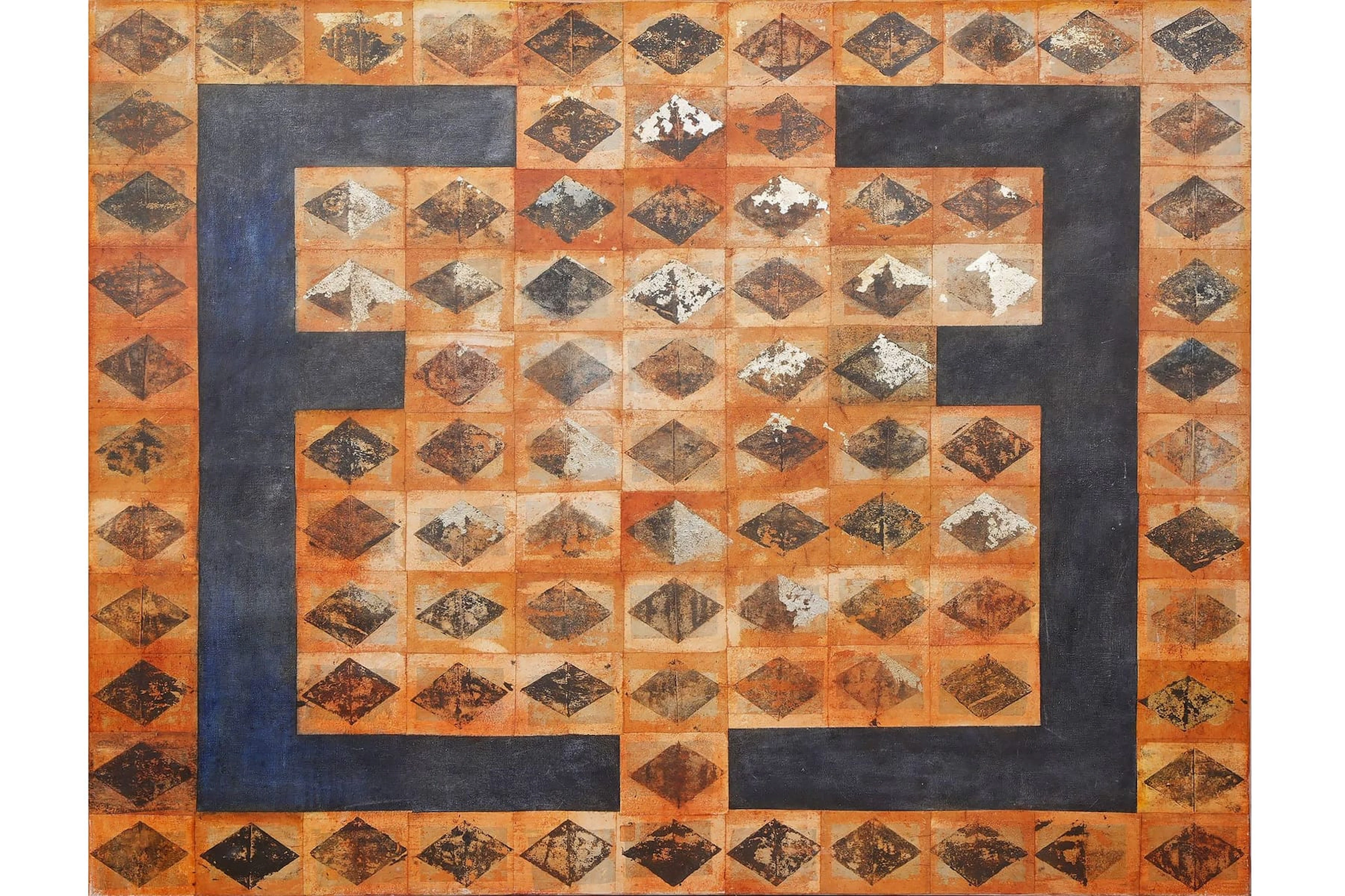 NILS GUNNAR ZANDER (1944), blandteknik, "Melbourne"