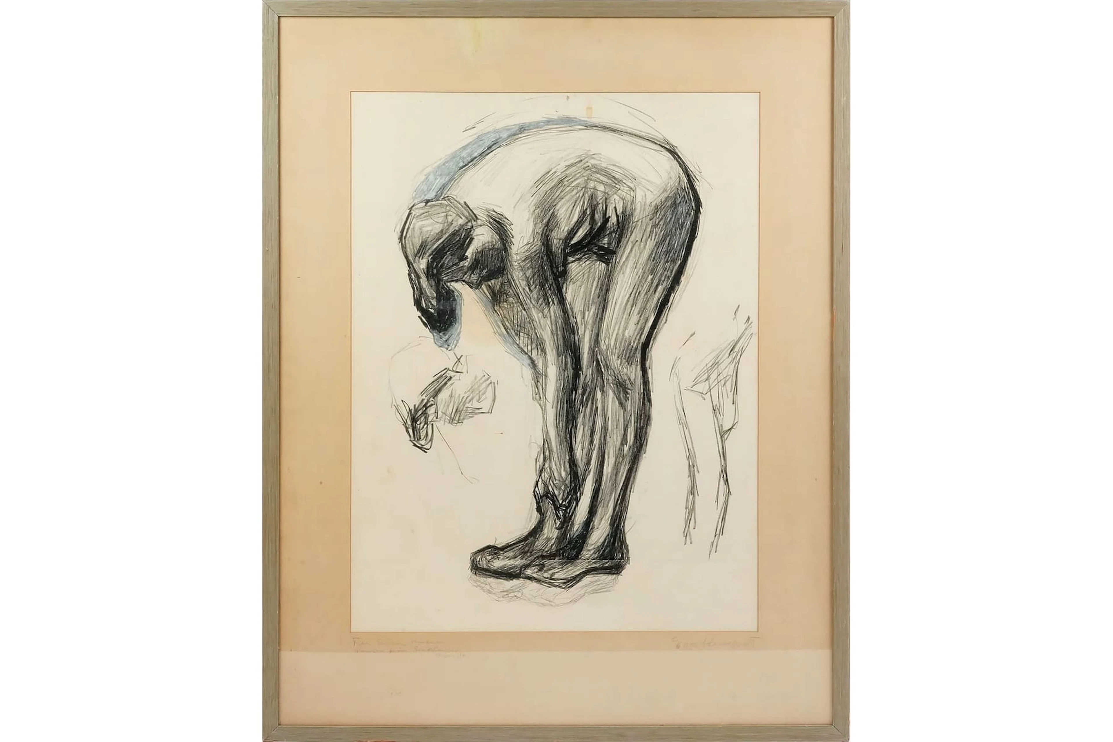 EVERT LUNDQUIST (1904-1994), blyertsteckning