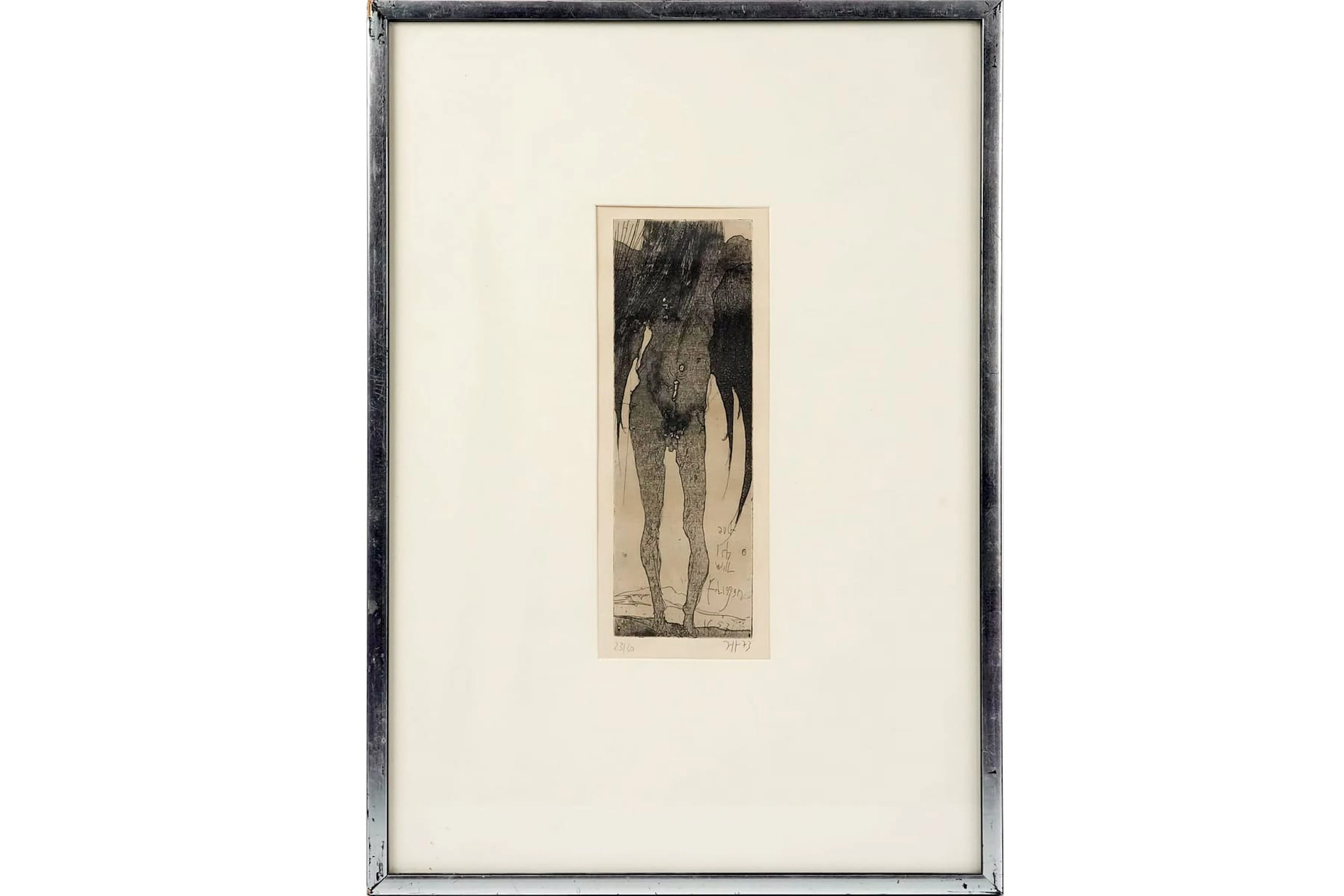 HORST JANSSEN (Tyskland, 1929-1995), etsning