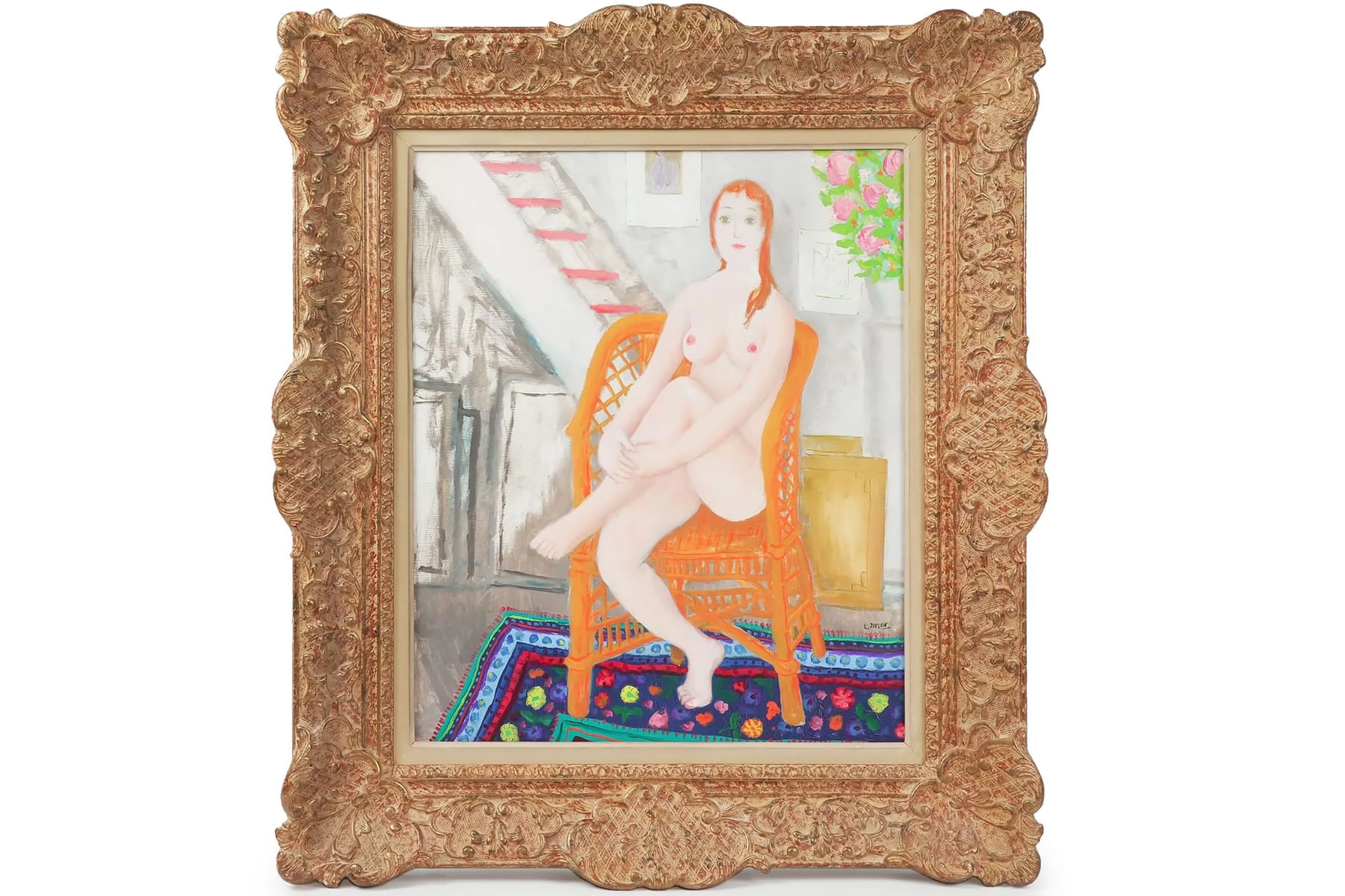LENNART JIRLOW (1936-2020), olja på duk