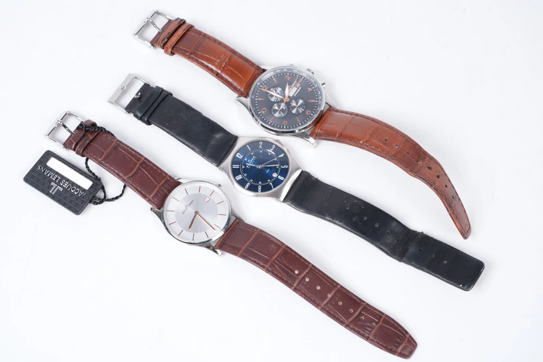 ARMBANDSUR, 3 st, bl.a. Jacques Lemans