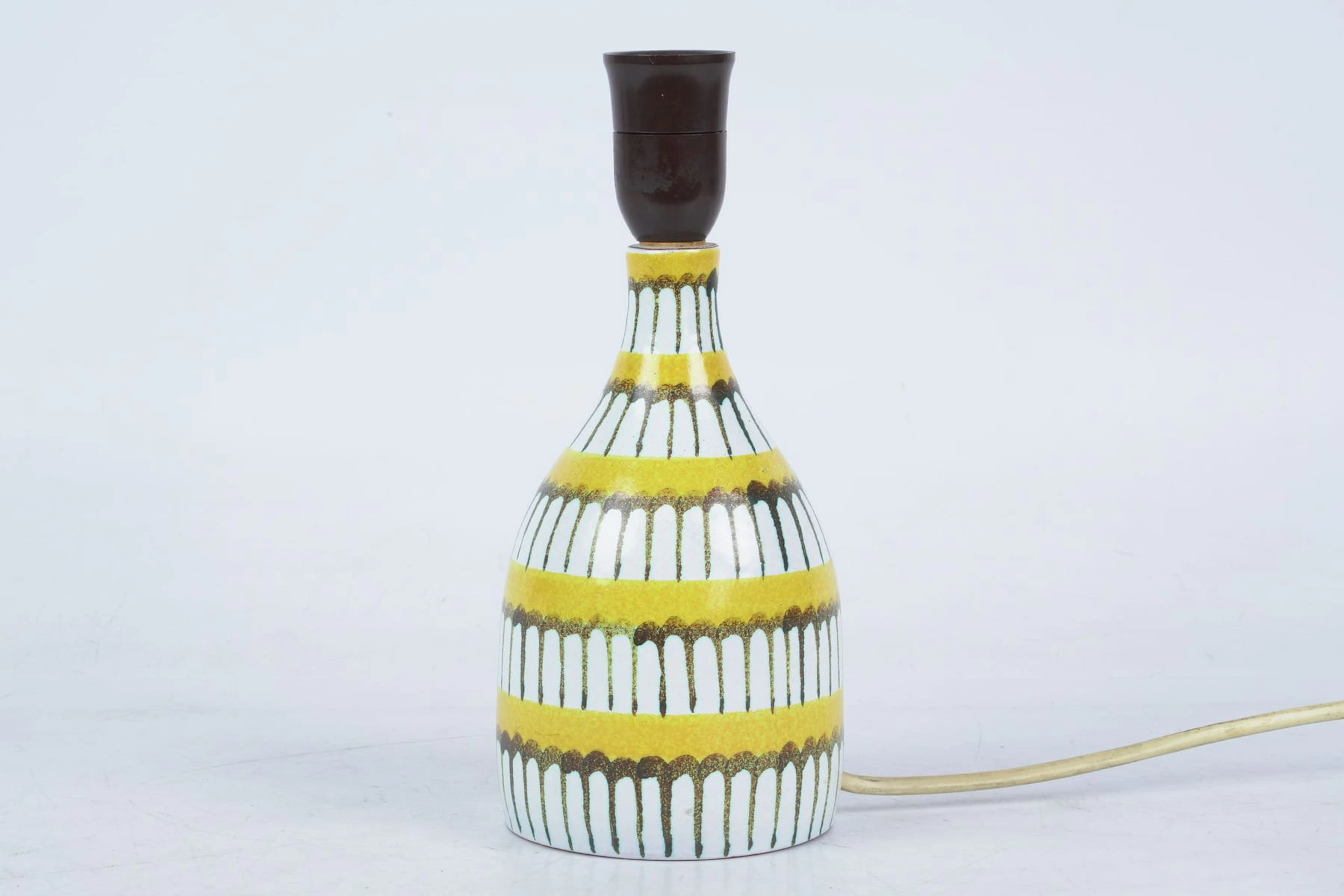 STIG LINDBERG (1916-1982), bordslampa, Studiohanden, Gustavsberg