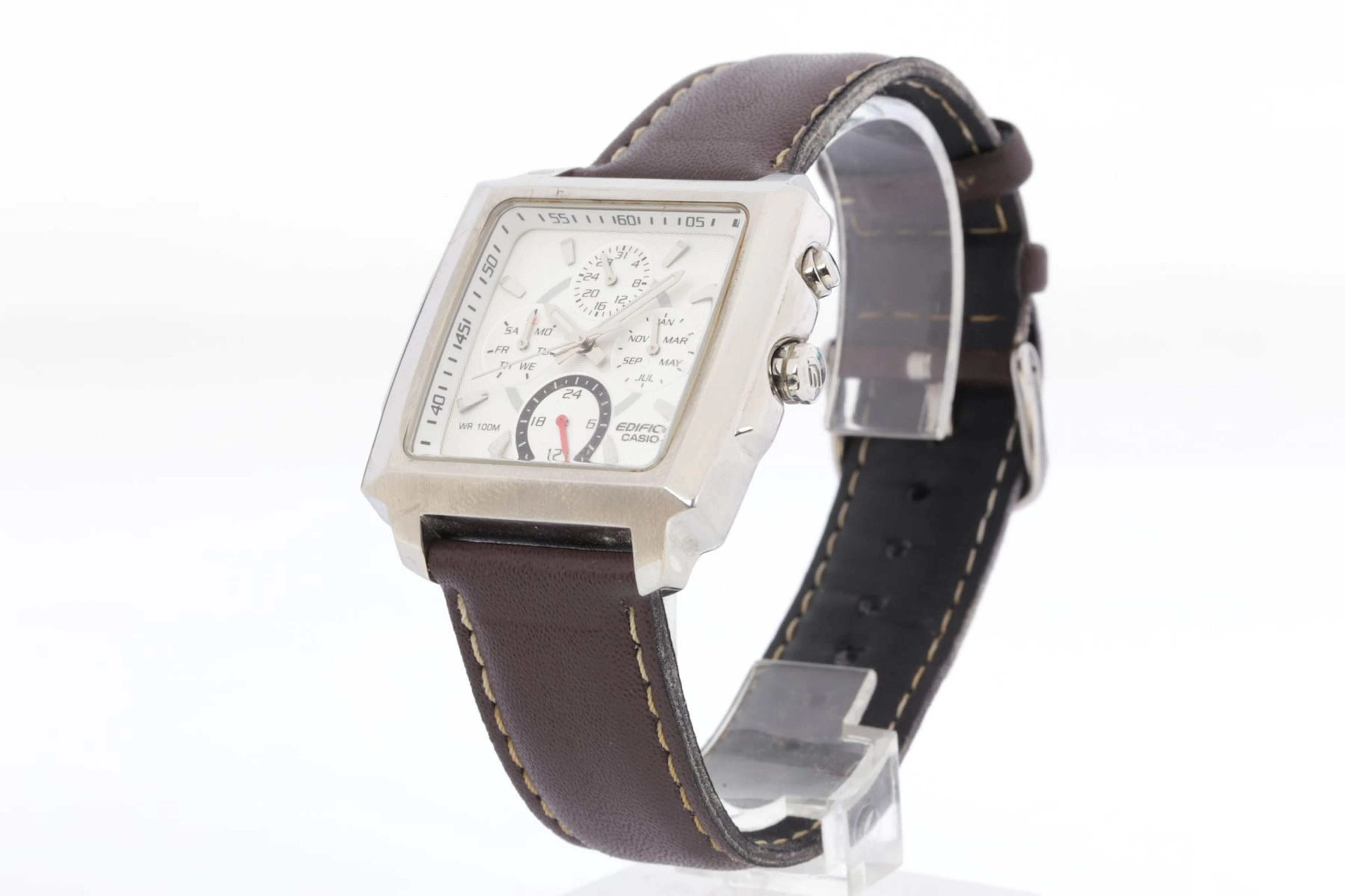 ARMBANDSUR, Casio Edifice WR 100M, EF-324, kronograf