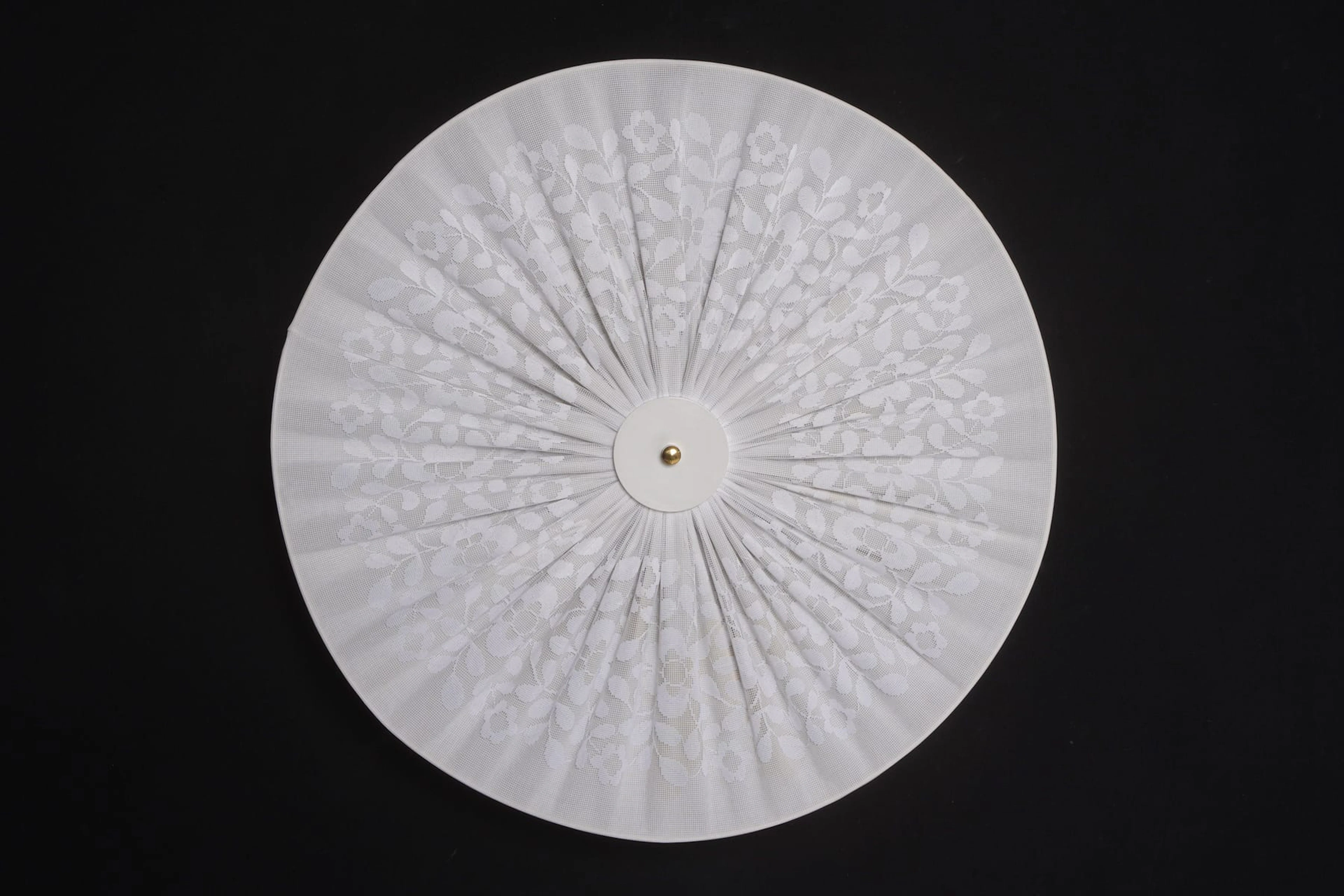 TAKPLAFOND, textil, 1900-talets andra hälft
