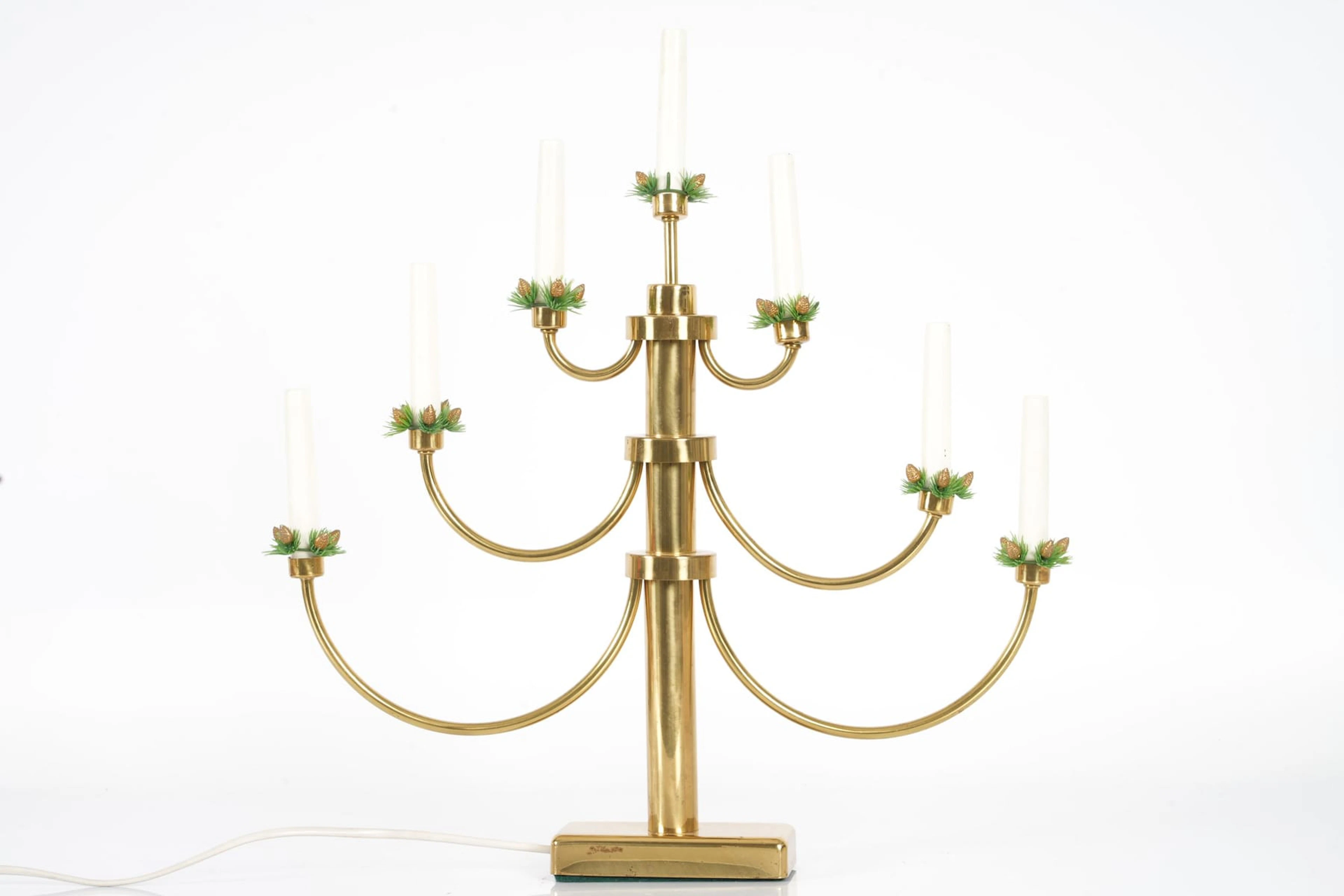 ADVENTSLJUSSTAKE, mässing, Konstsmide