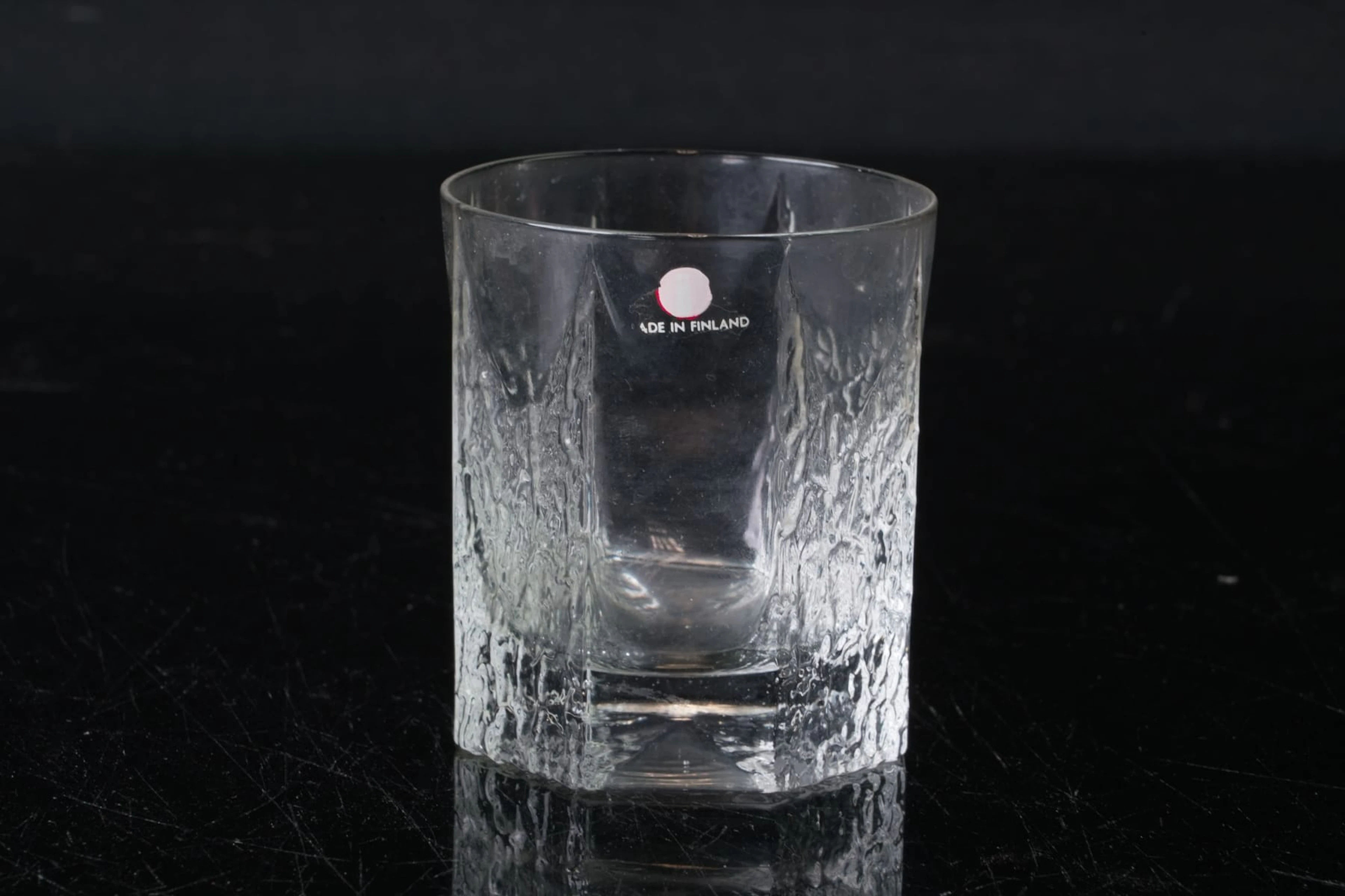 TIMO SARPANEVA (1926-2006), whiskeyglas, 15 st, "Kalinka", Iittala