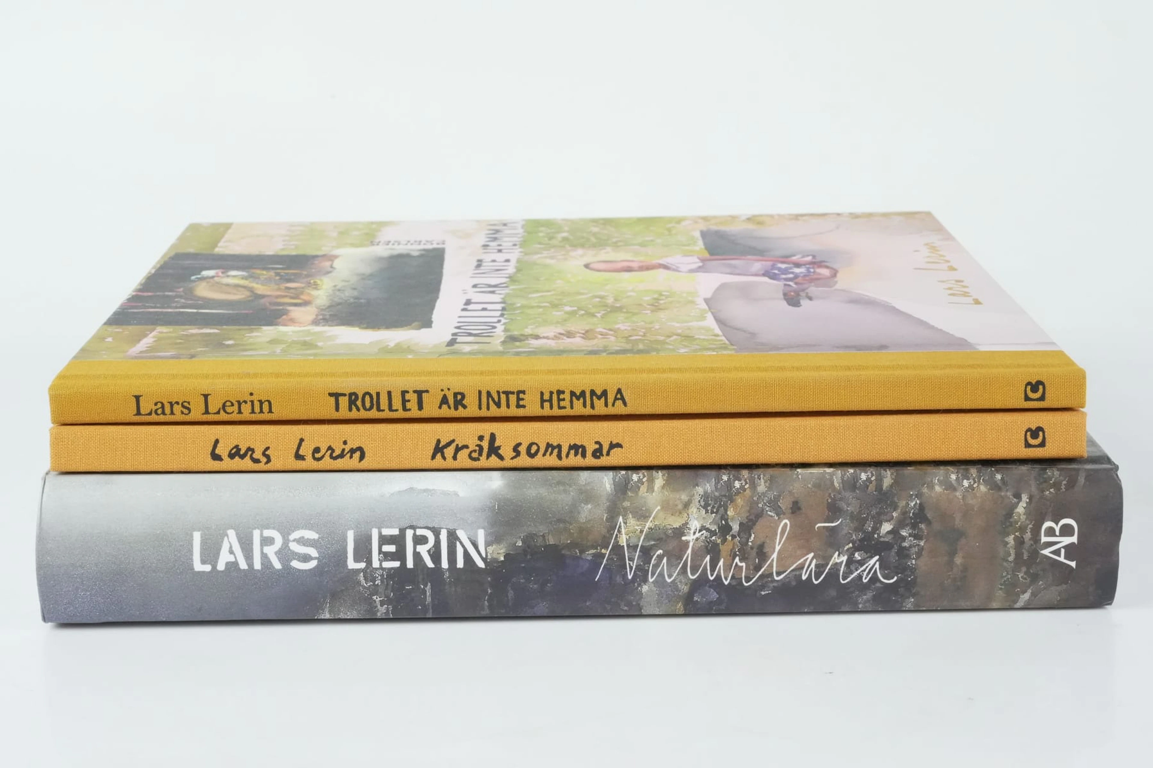 BÖCKER, 3 st, Lars Lerin