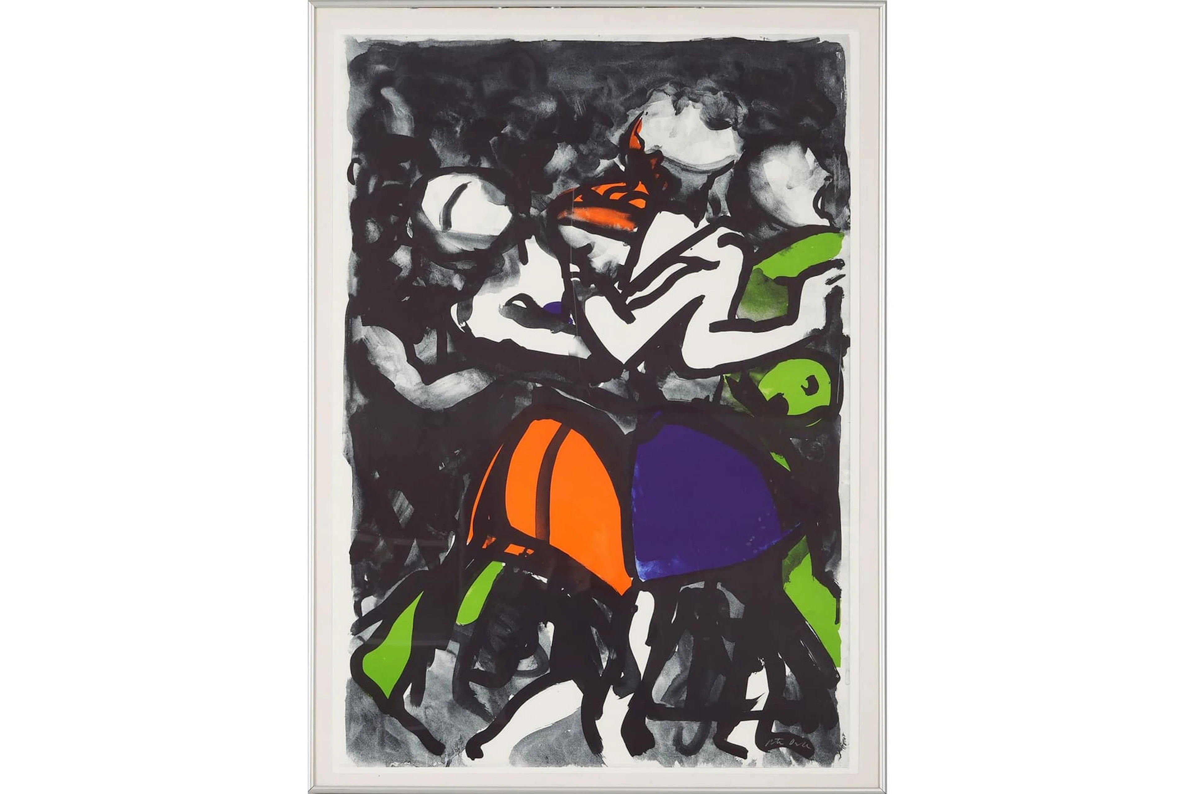 PETER DAHL (1934-2019), färglitografi, "Disco"