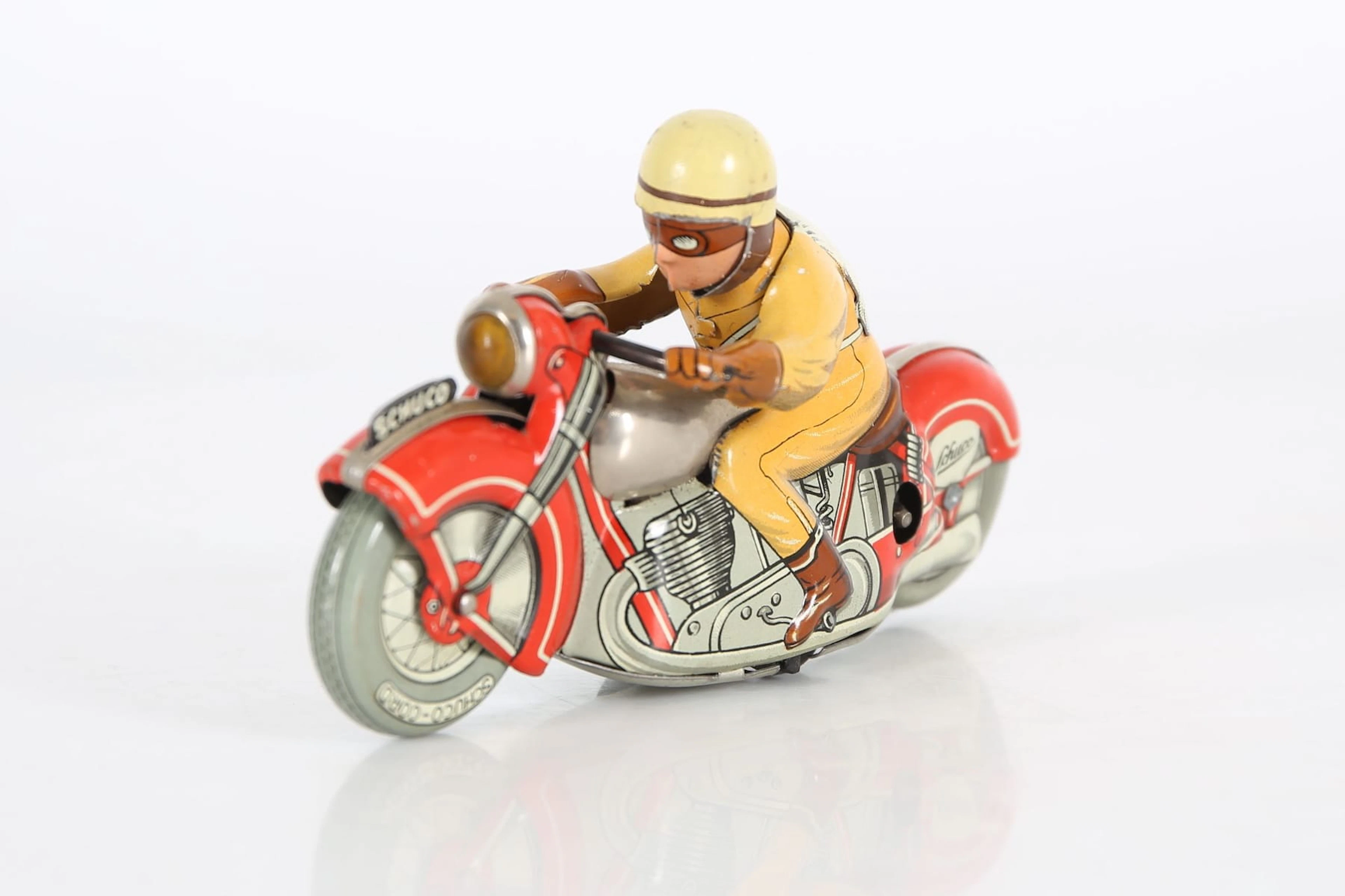 LEKSAKSMOTORCYKEL, plåt, "Motodrill 1006", Schuco, Tyskland, modern