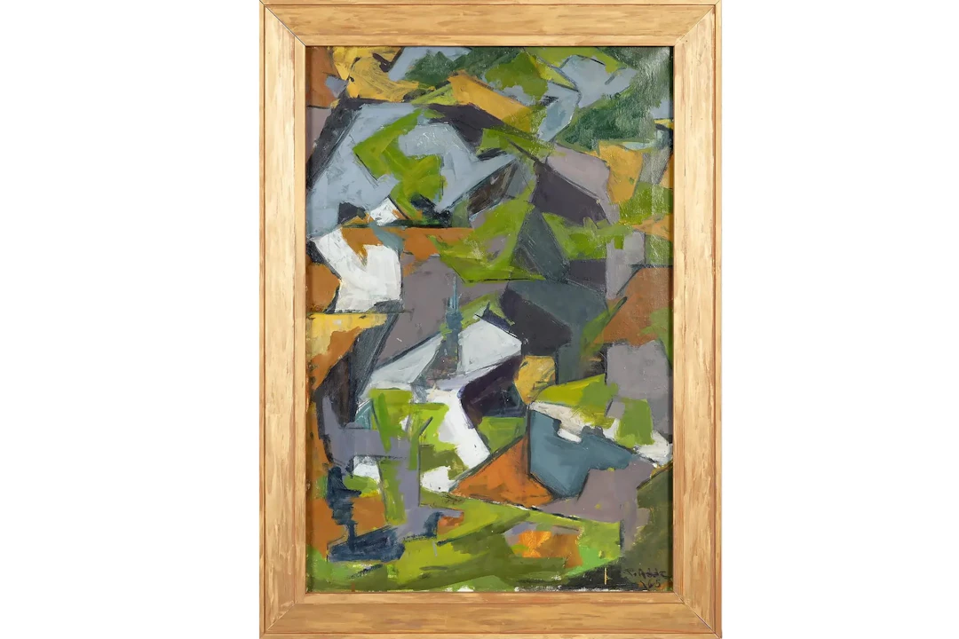 PER ADDE (1926-2020), olja på duk, "Grottan"