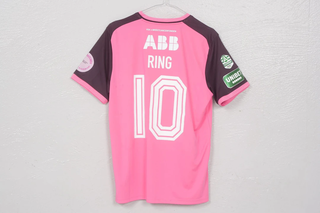 JONATHAN RING, matchtröja, (L), "Rosa matchen", VSK Fotboll, 2026