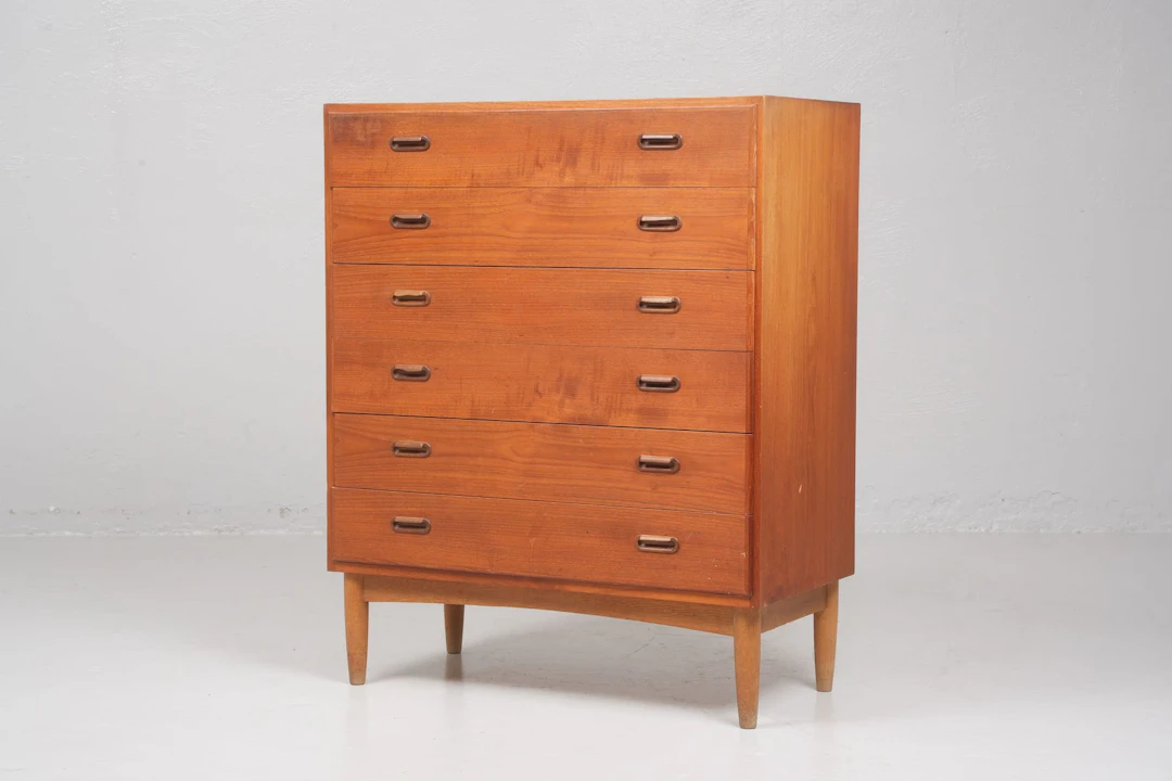 BYRÅ, teak, 1960-tal