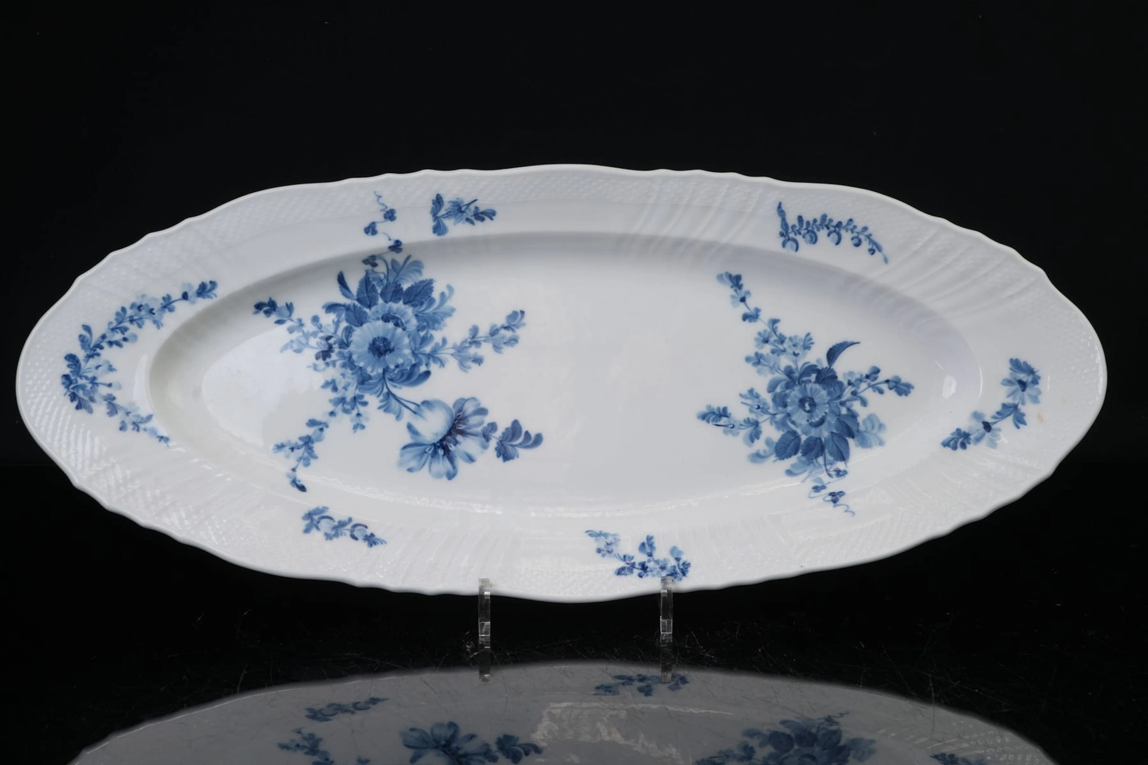 FISKFAT, "Blå Blomst", Royal Copenhagen