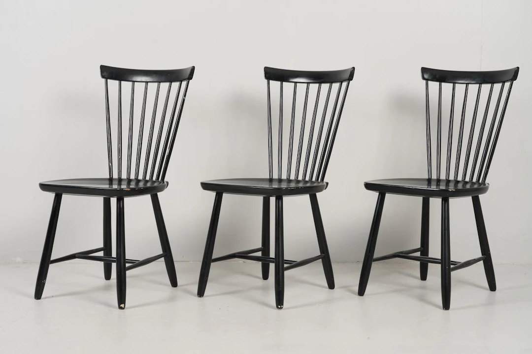 CARL MALMSTEN (1888-1972), stolar, 3 st, "Lilla Åland", Stolab, 2000-tal