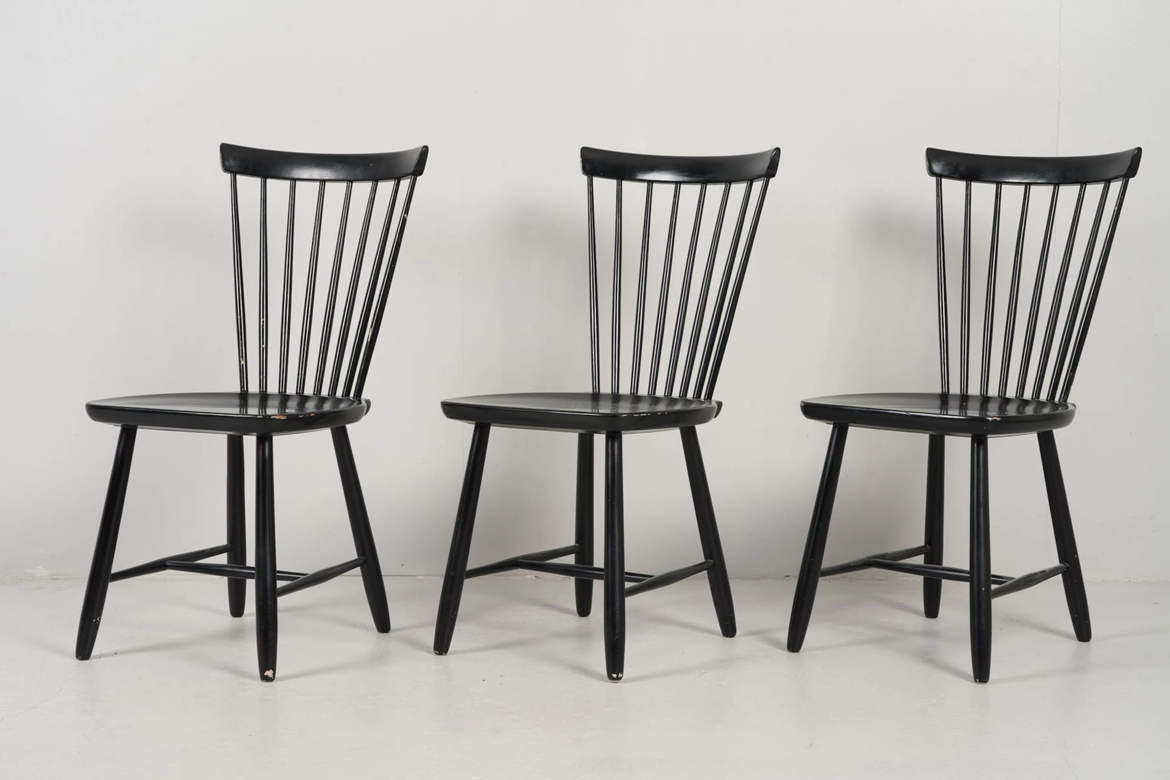 CARL MALMSTEN (1888-1972), stolar, 3 st, "Lilla Åland", Stolab, 2000-tal