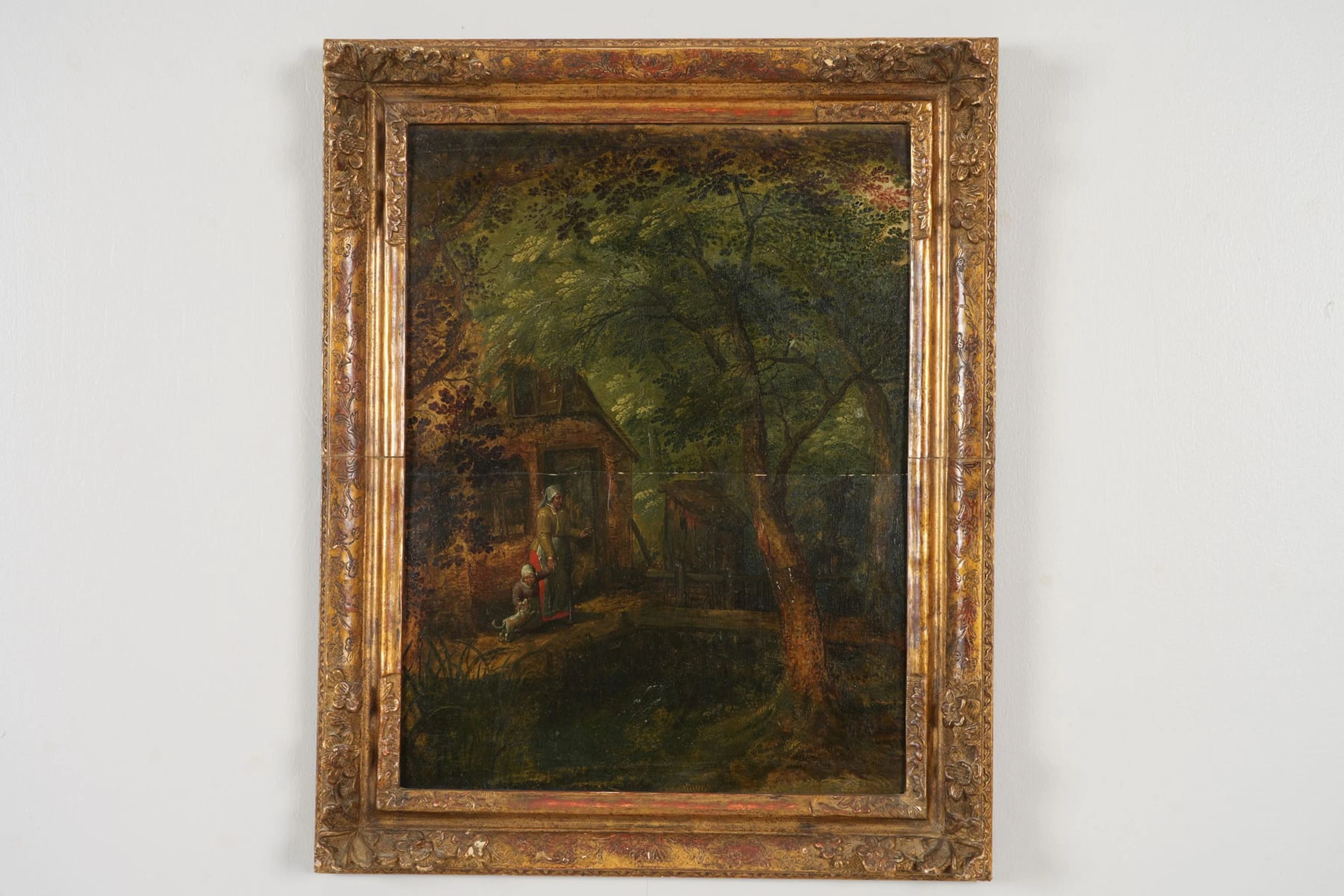 DAVID VINCKBOONS (Holland, 1576-1632), kopia efter, olja på pannå, 1800-tal