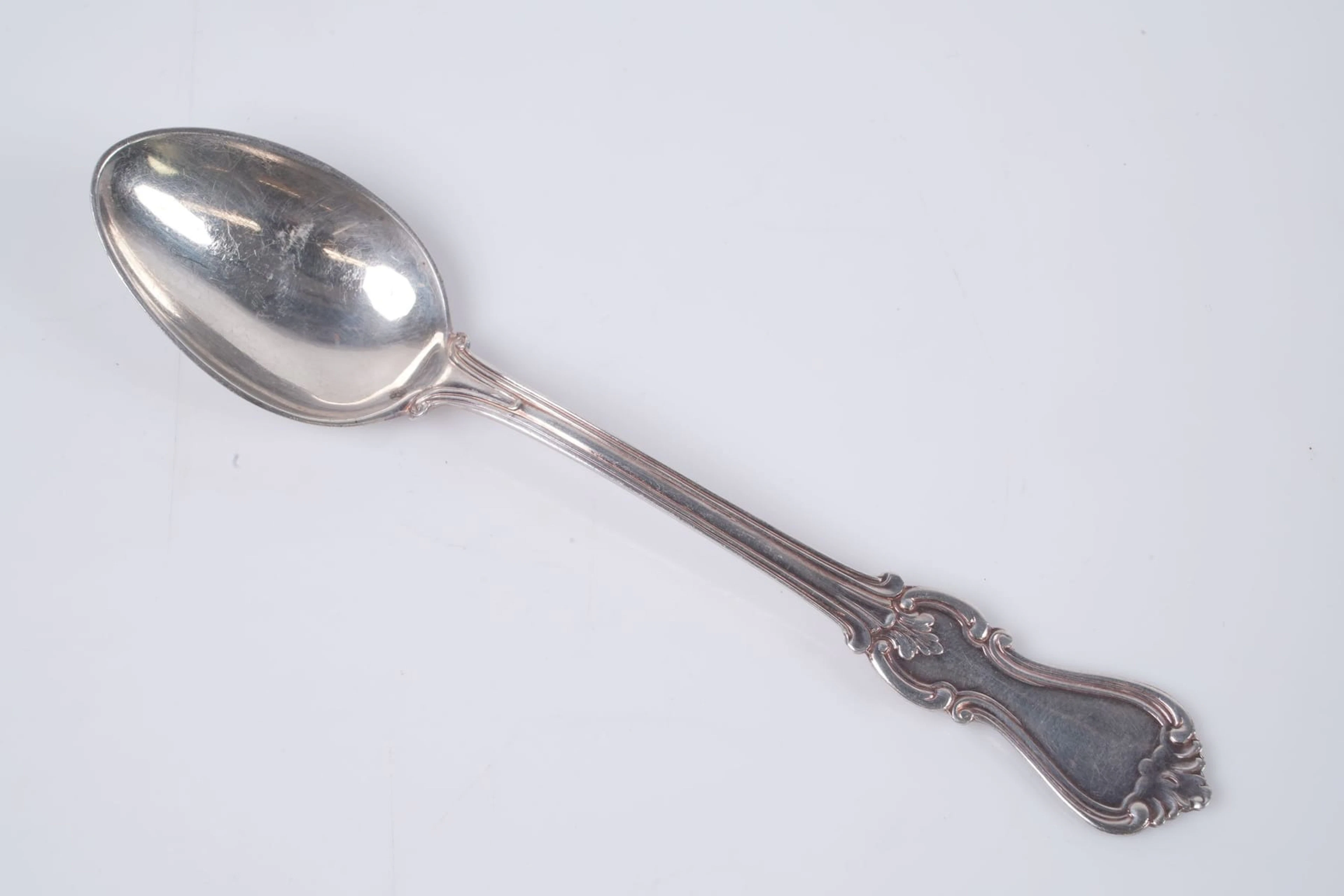 KAFFESKEDAR, 7 st, silver, "Olga", GAB, ca 89,34 g