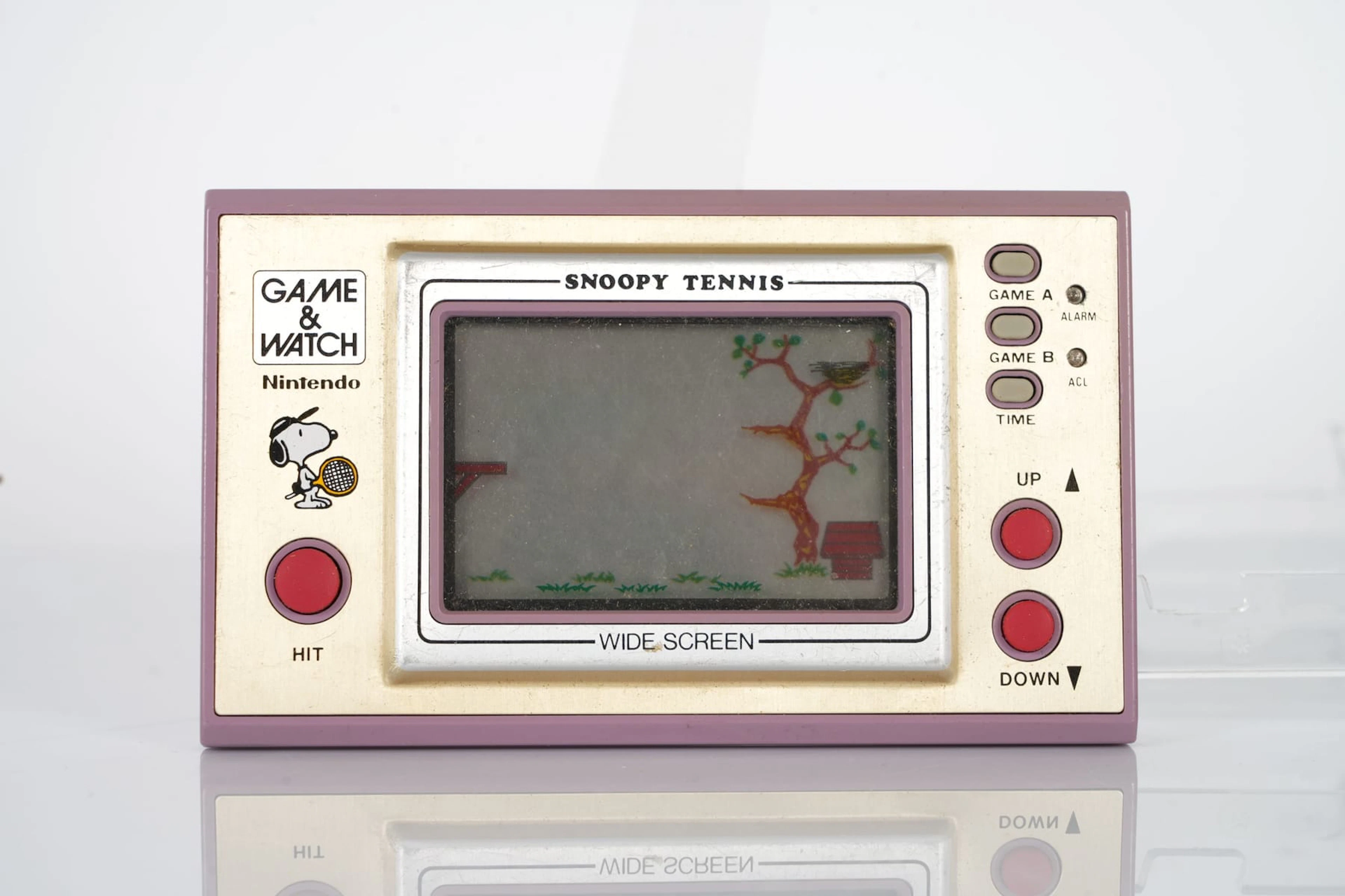 SPELKONSOL, Game & Watch, "Snoopy Tennis", Nintendo, 1982