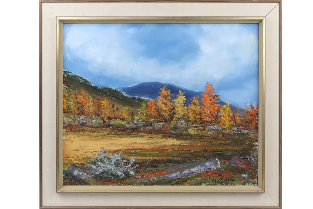 YNGVE RICKLUND (1903-1997), olja på duk