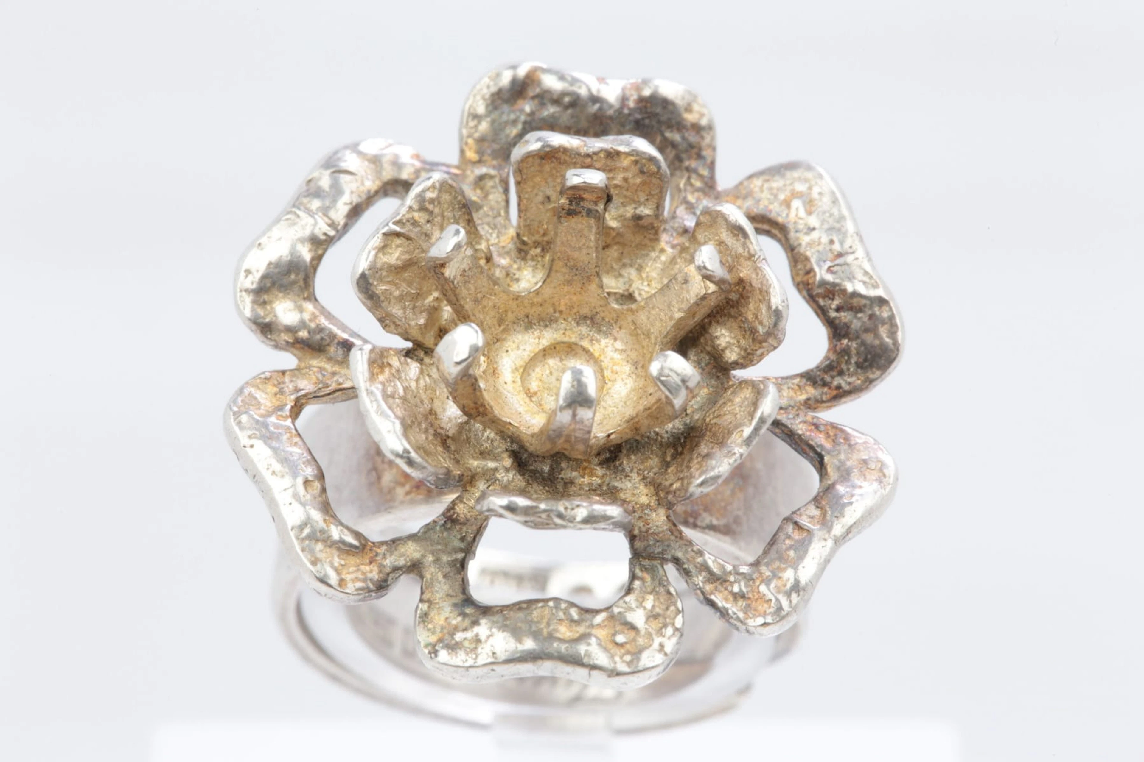 THERESIA HVORSLEV (1935), ring, defekt, silver, Mema, Lidköping, 1975