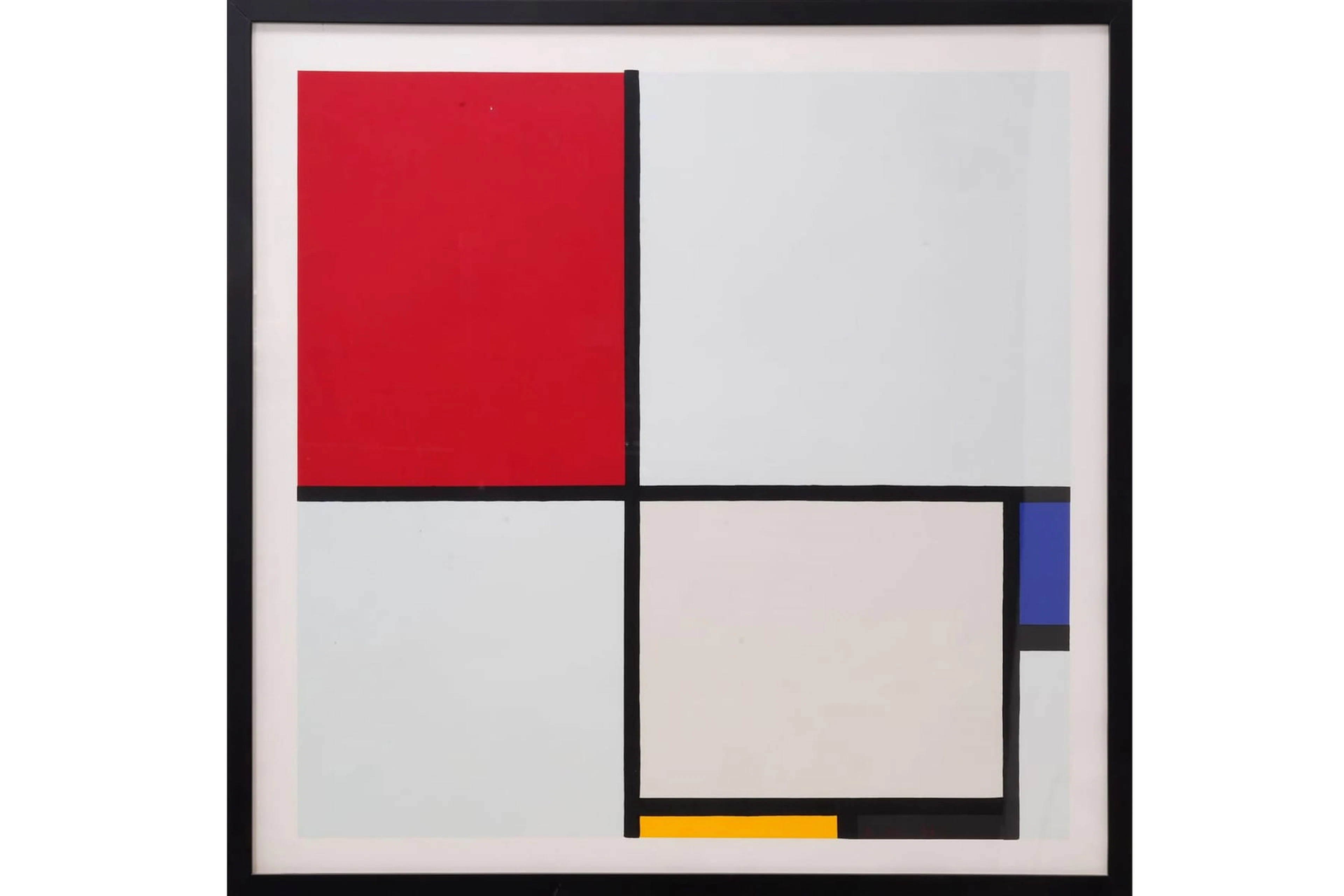 PIET MONDRIAN (Nederländerna, 1872-1944), efter, serigrafi