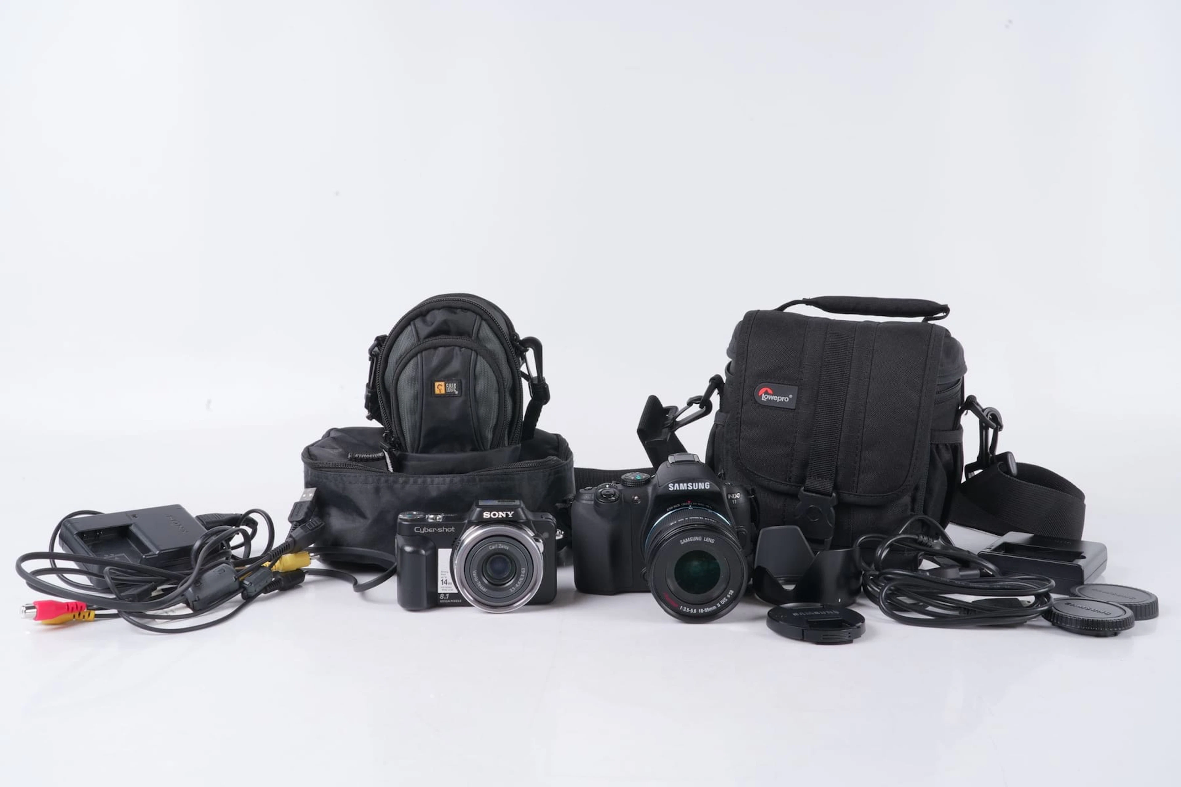SYSTEMKAMERA, "NX11", Samsung, samt DIGITALKAMERA, Sony