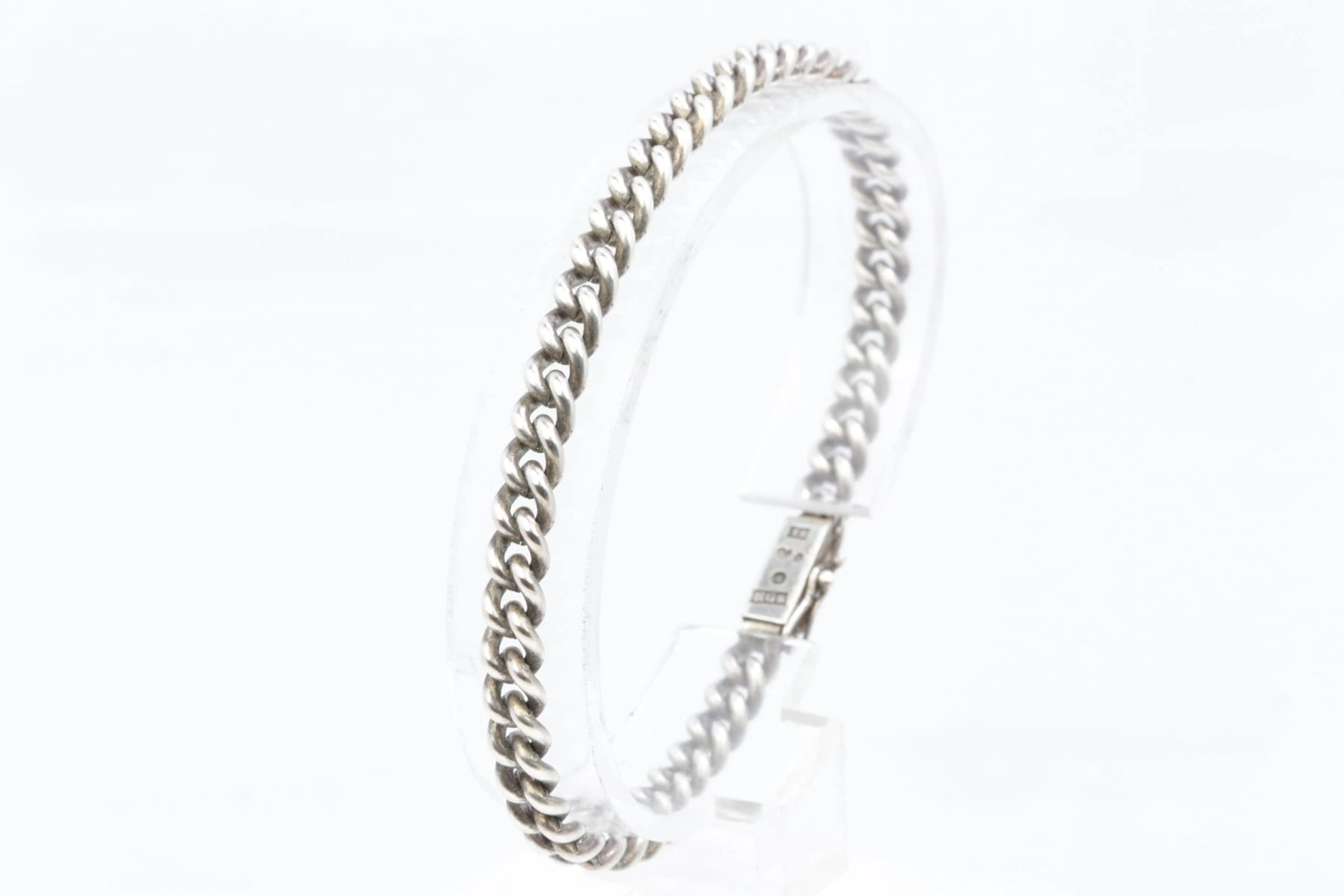 ARMBAND, pansar, silver, Hugo Grun & Co AB, Stockholm, 1948, ca 15,02 g