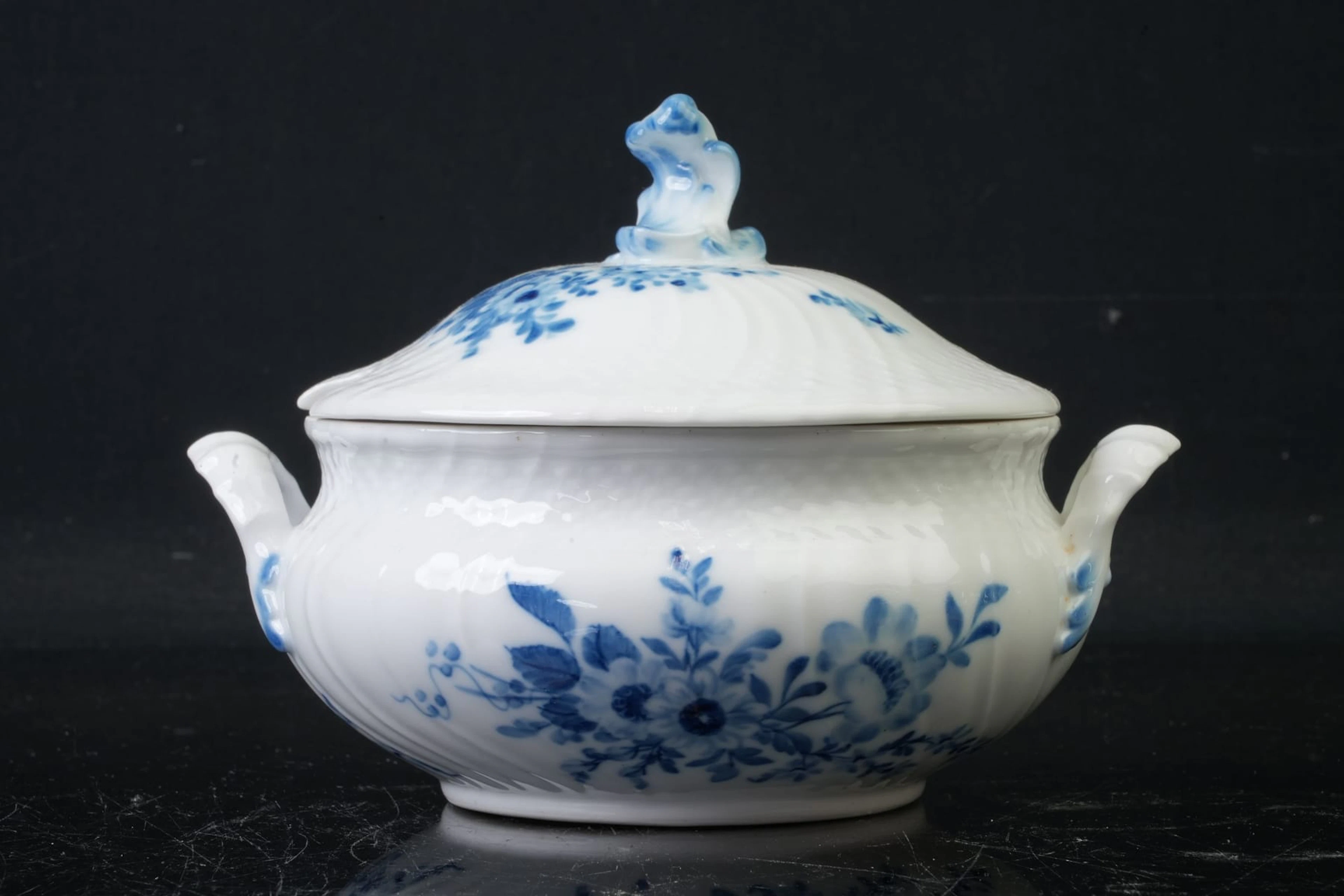 TERRIN, "Blå blomst", Royal Copenhagen
