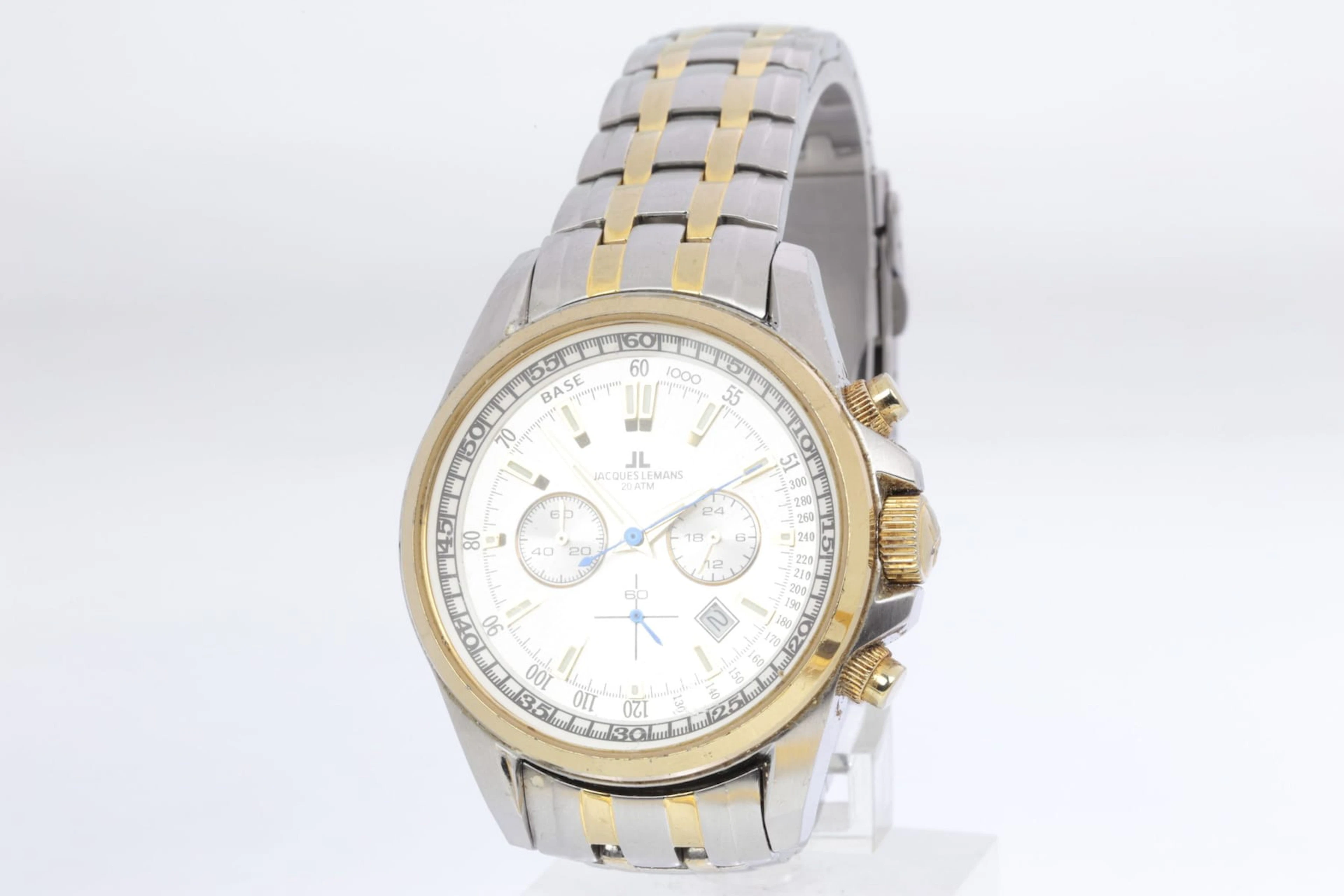 ARMBANDSUR, Jacques Lemans, kronograf, quartz