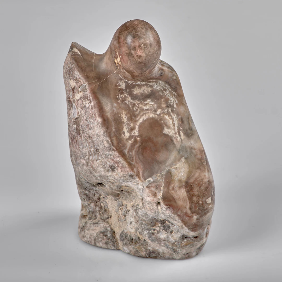 CHRISTER LÖNNGREN. Stenskulptur.