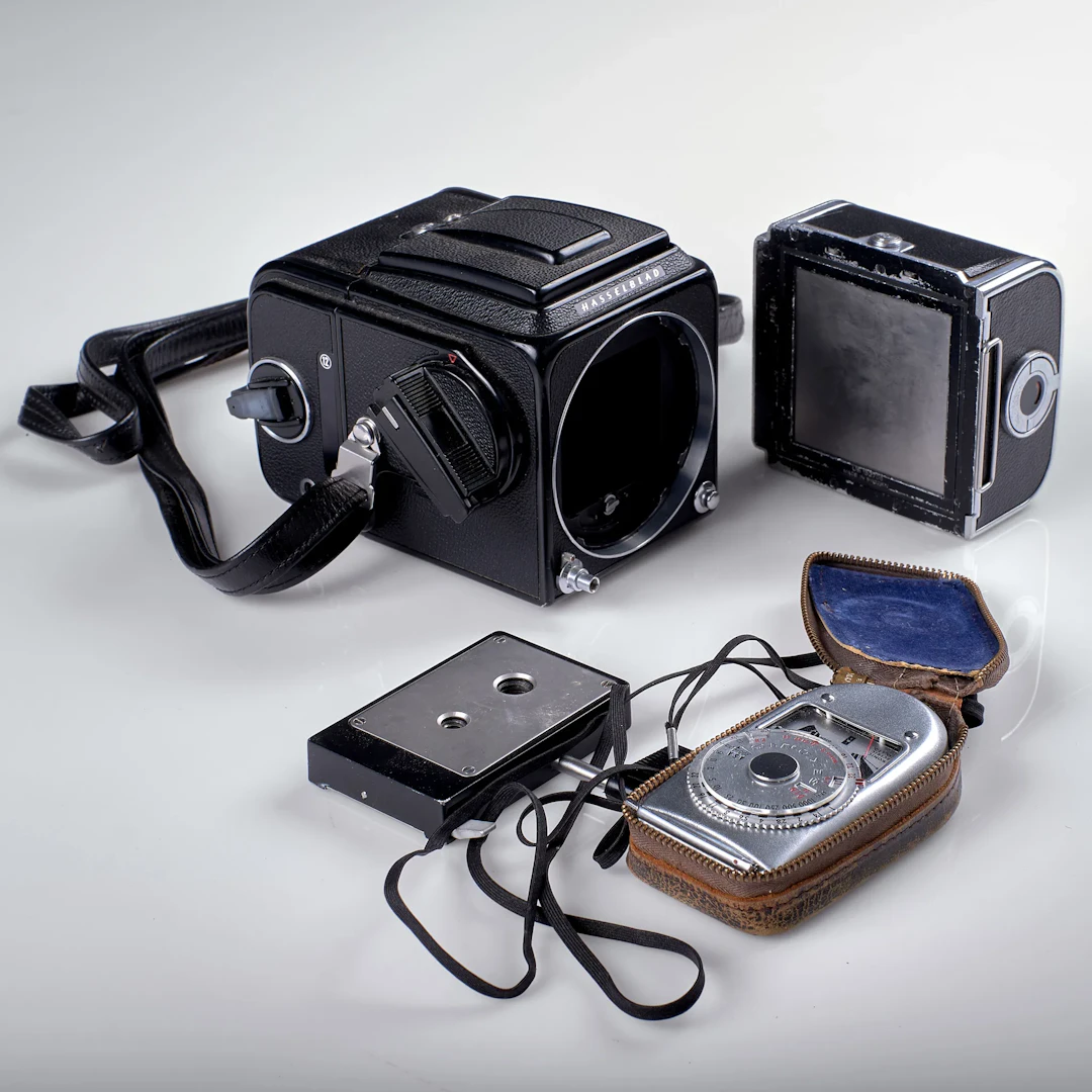 KAMERA. Hasselblad 500C/M UR. Serienummer 1218988. 1972. Magasin 12