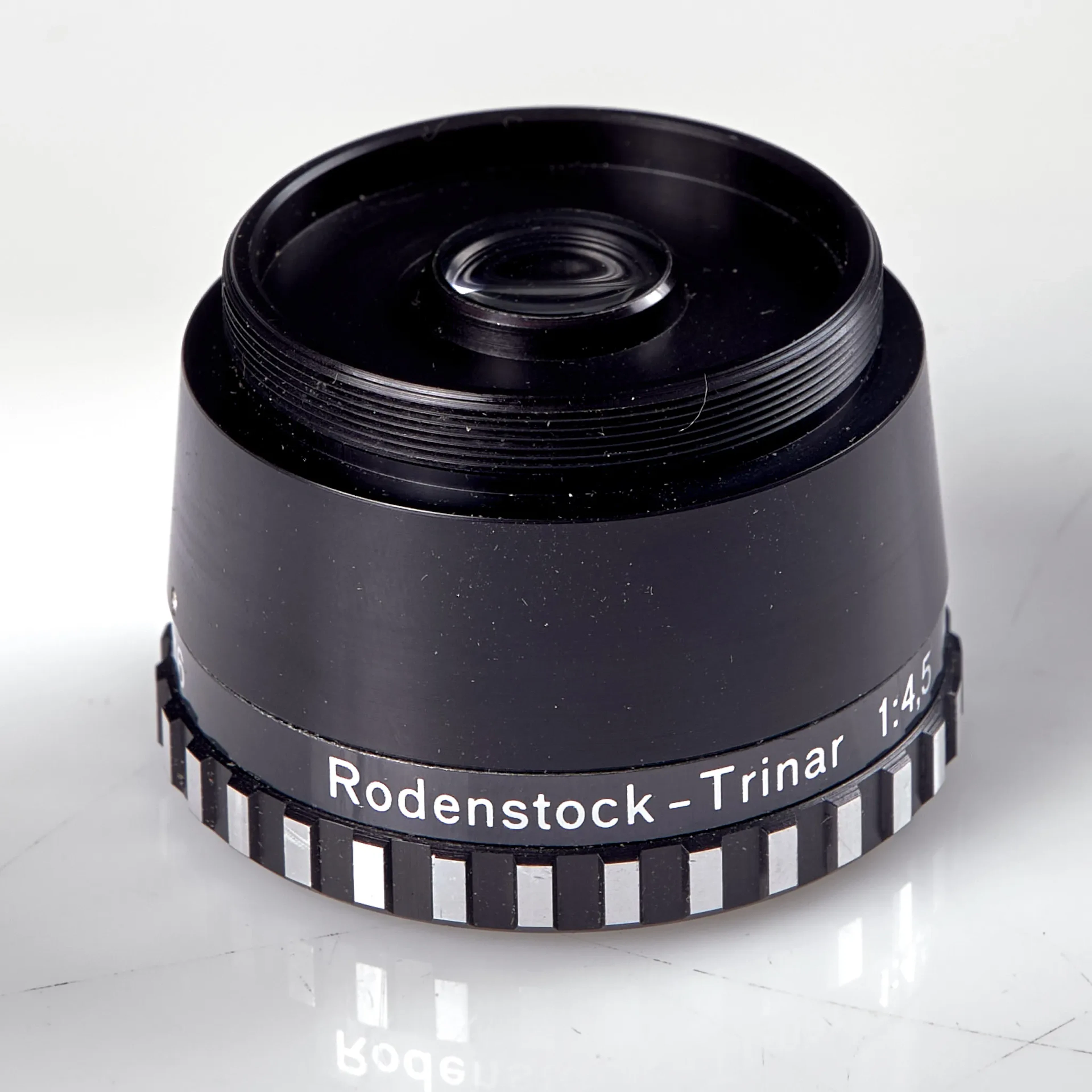 OBJEKTIV. Rodenstock-Trinar 1:4,5 f=50 mm. 1960-70-tal.