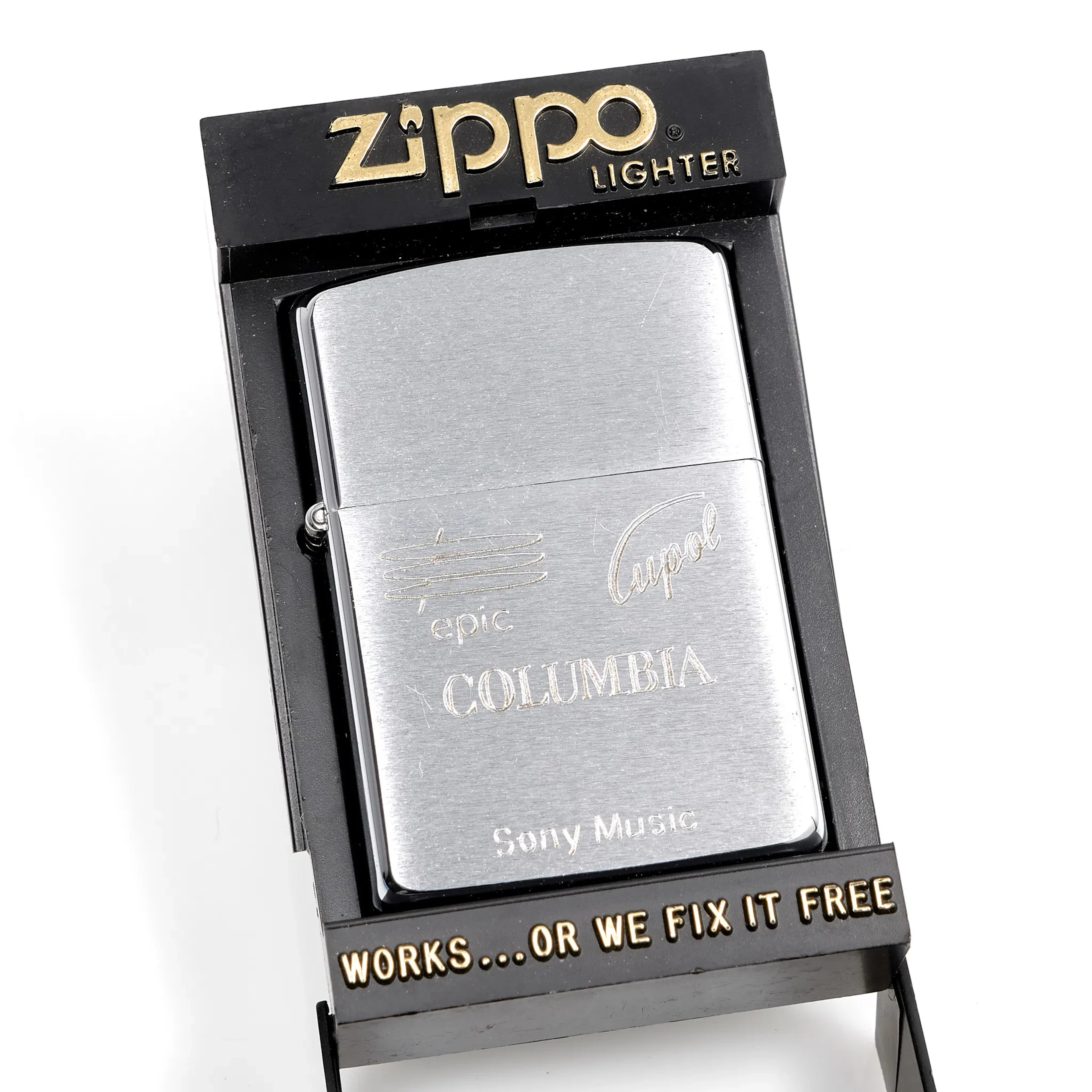 TÄNDARE ZIPPO. Sony Music Epic Cupol Columbia. 1990.