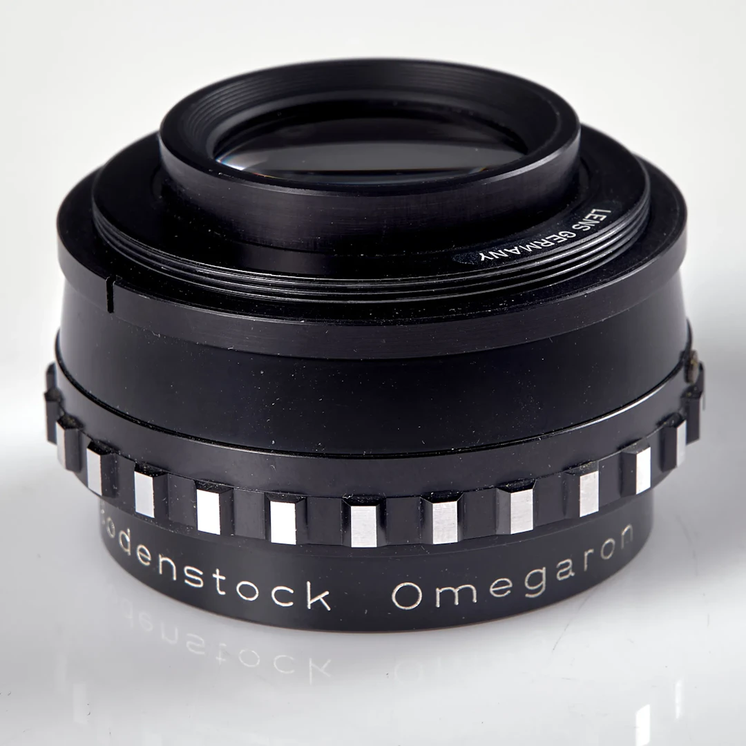 OBJEKTIV. Rodenstock Omegaron 1:4,5 f=135 mm. 1960-70-tal.